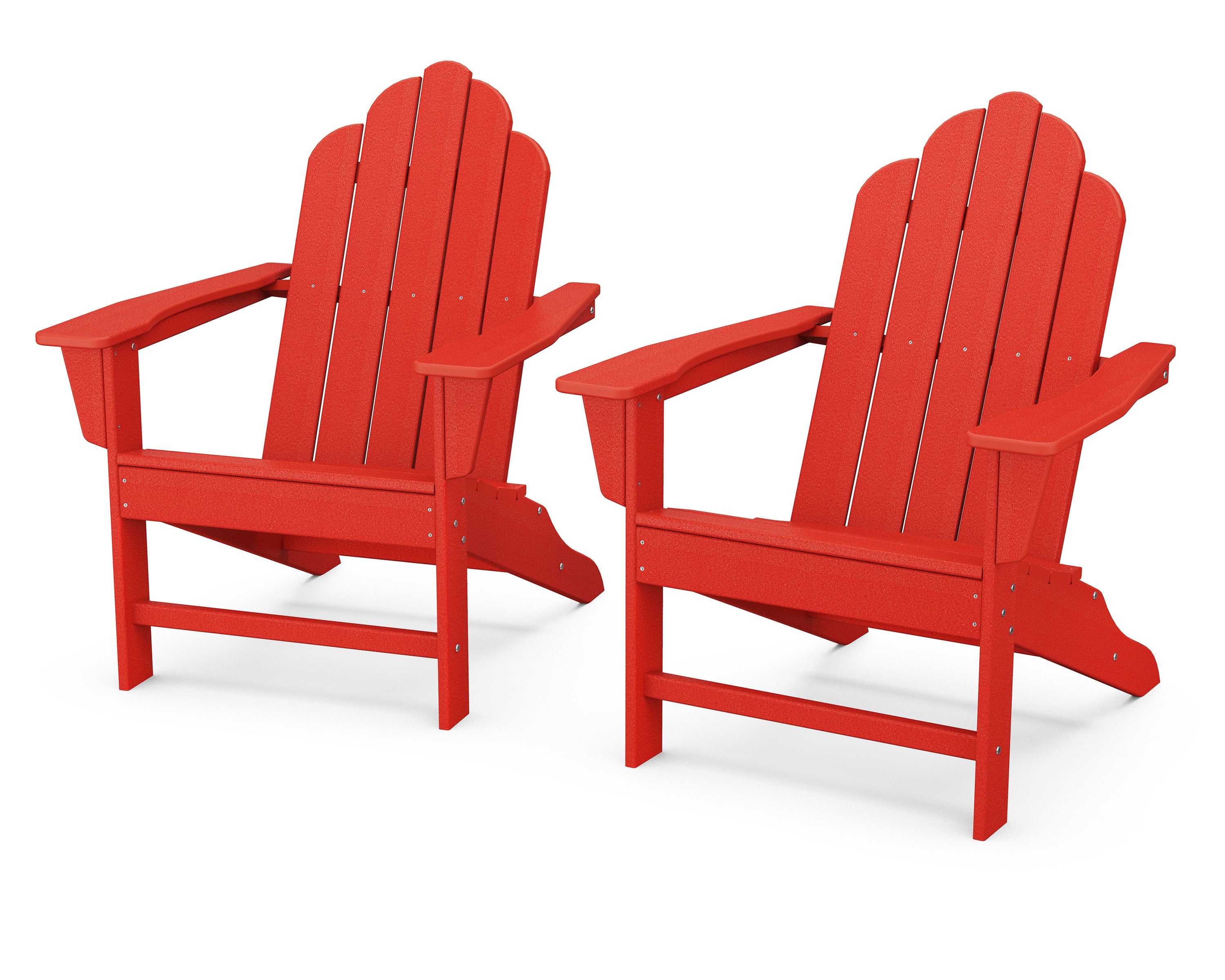 Long Island Adirondack 2-Piece Set in Sunset Red