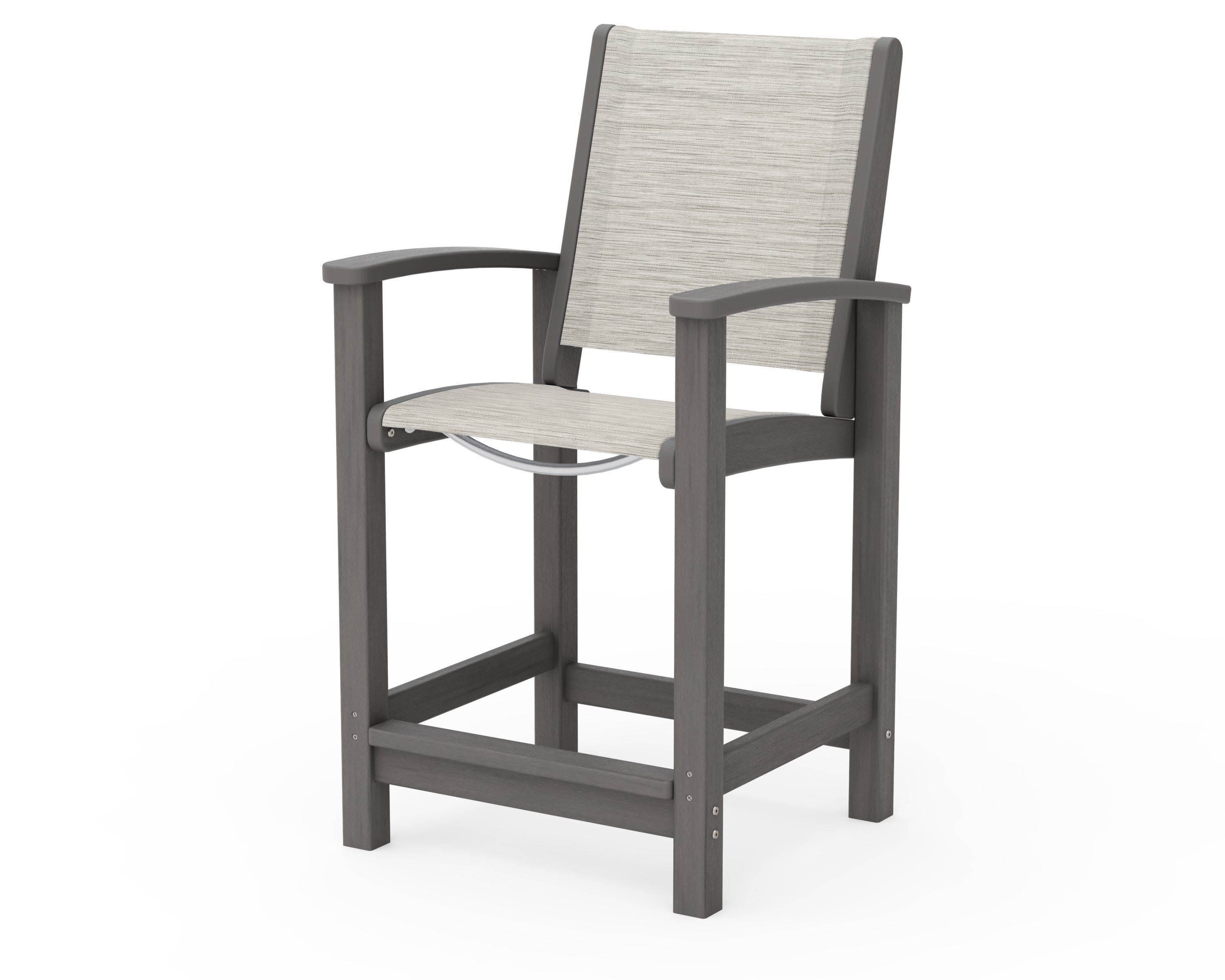 Coastal Counter Chair in Driftwood / Birch Sling