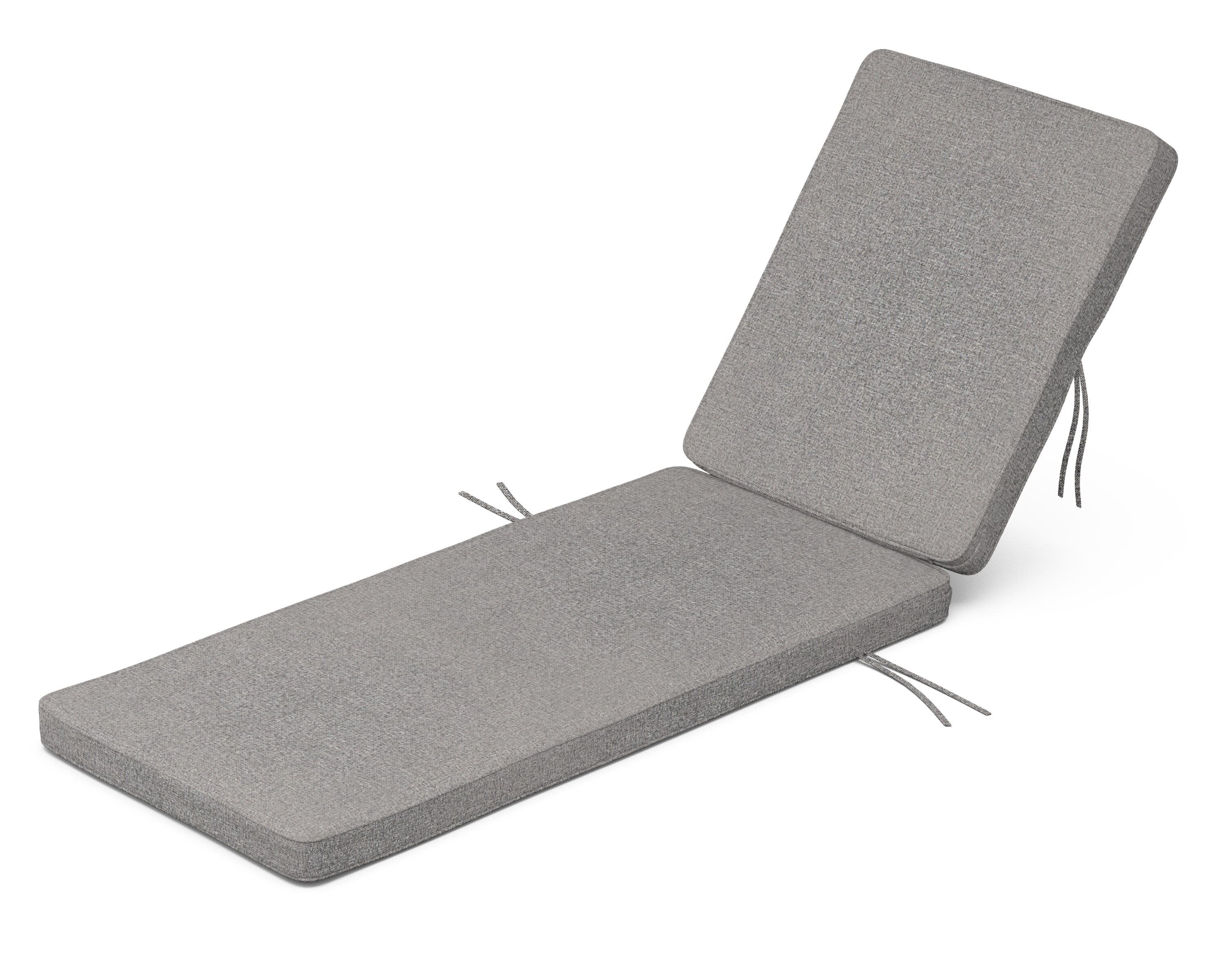 Acadia Chaise Cushion in Grey Mist