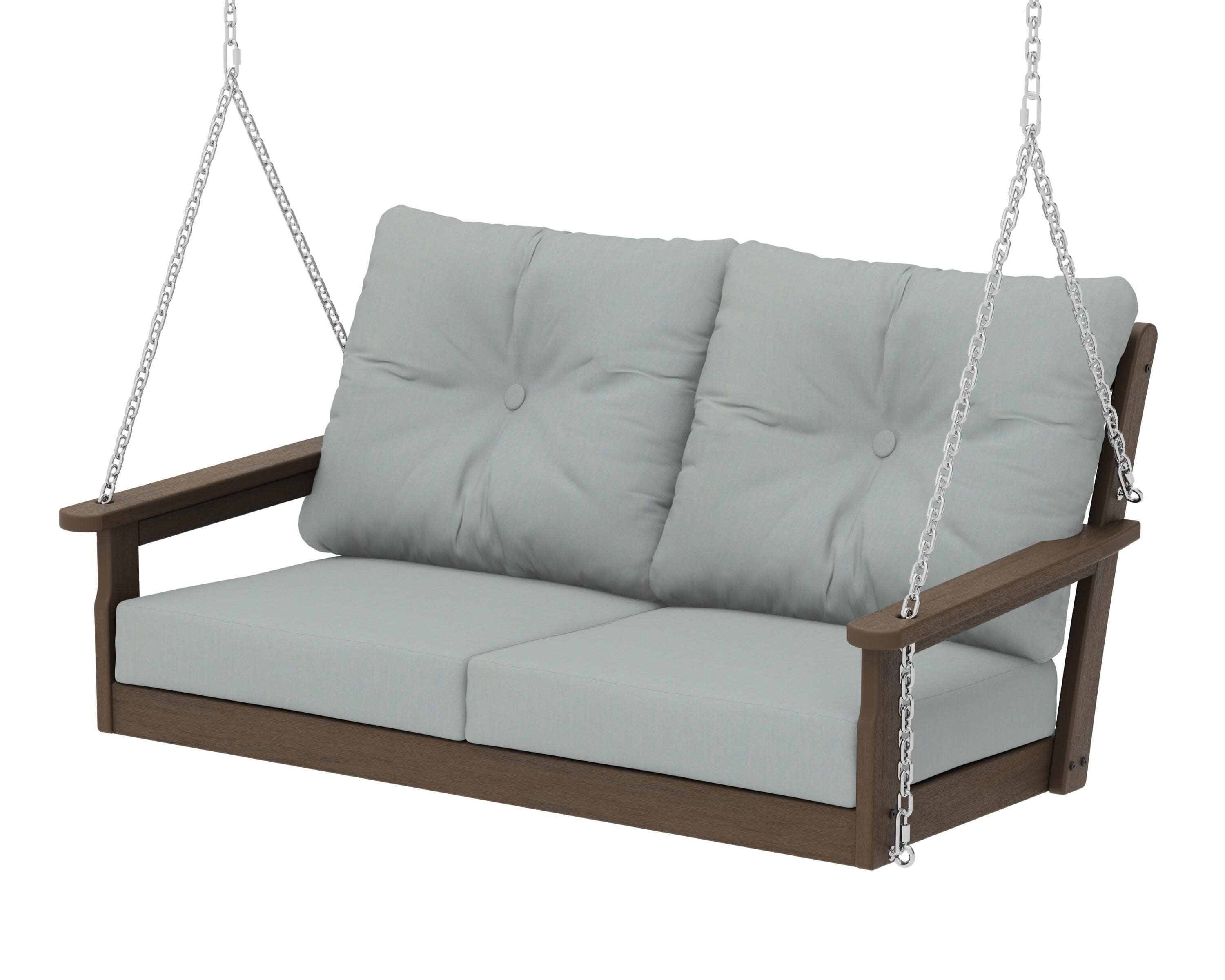Vineyard Deep Seating Swing in Kona / Spa
