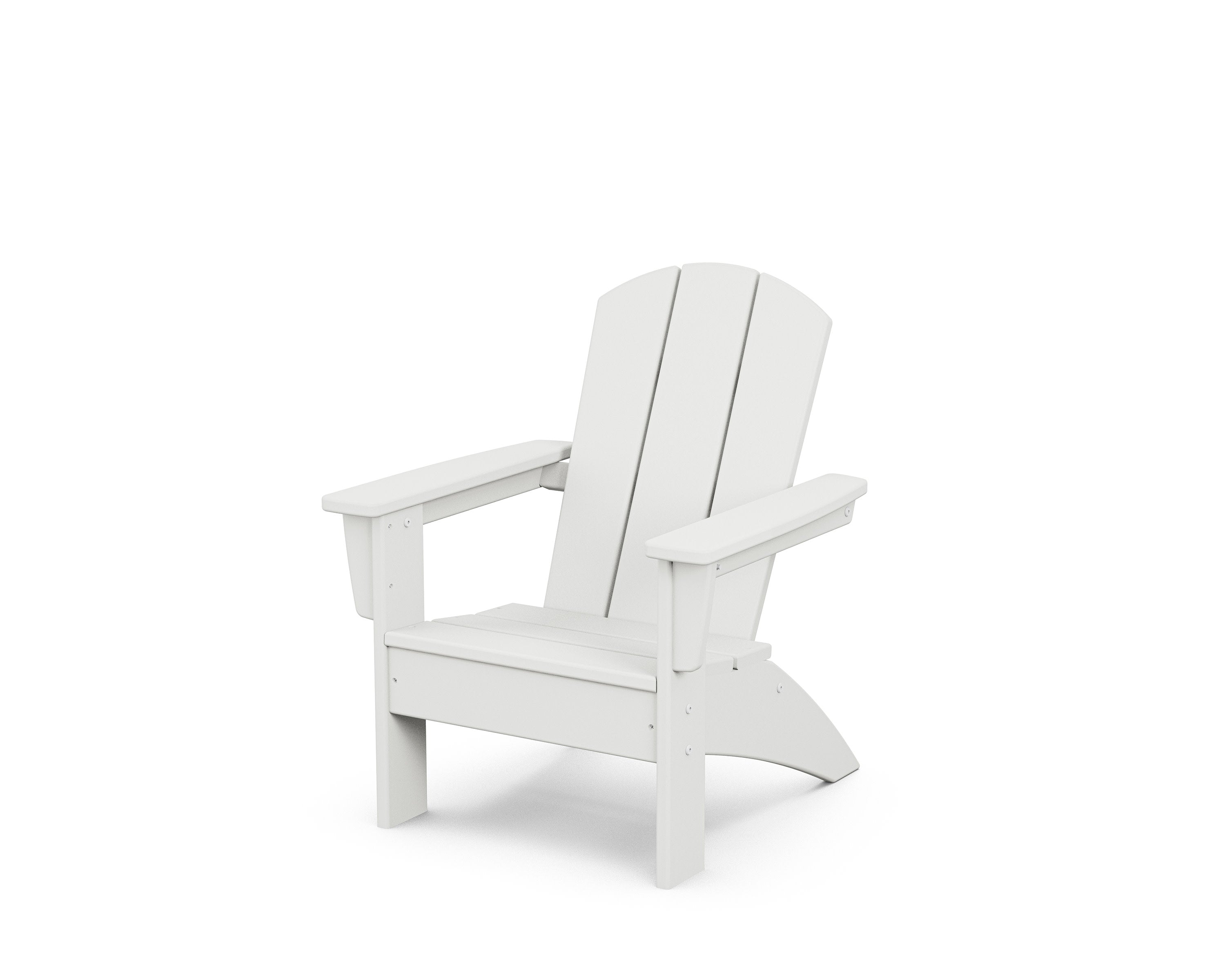 Kids Nautical Adirondack Chair in White