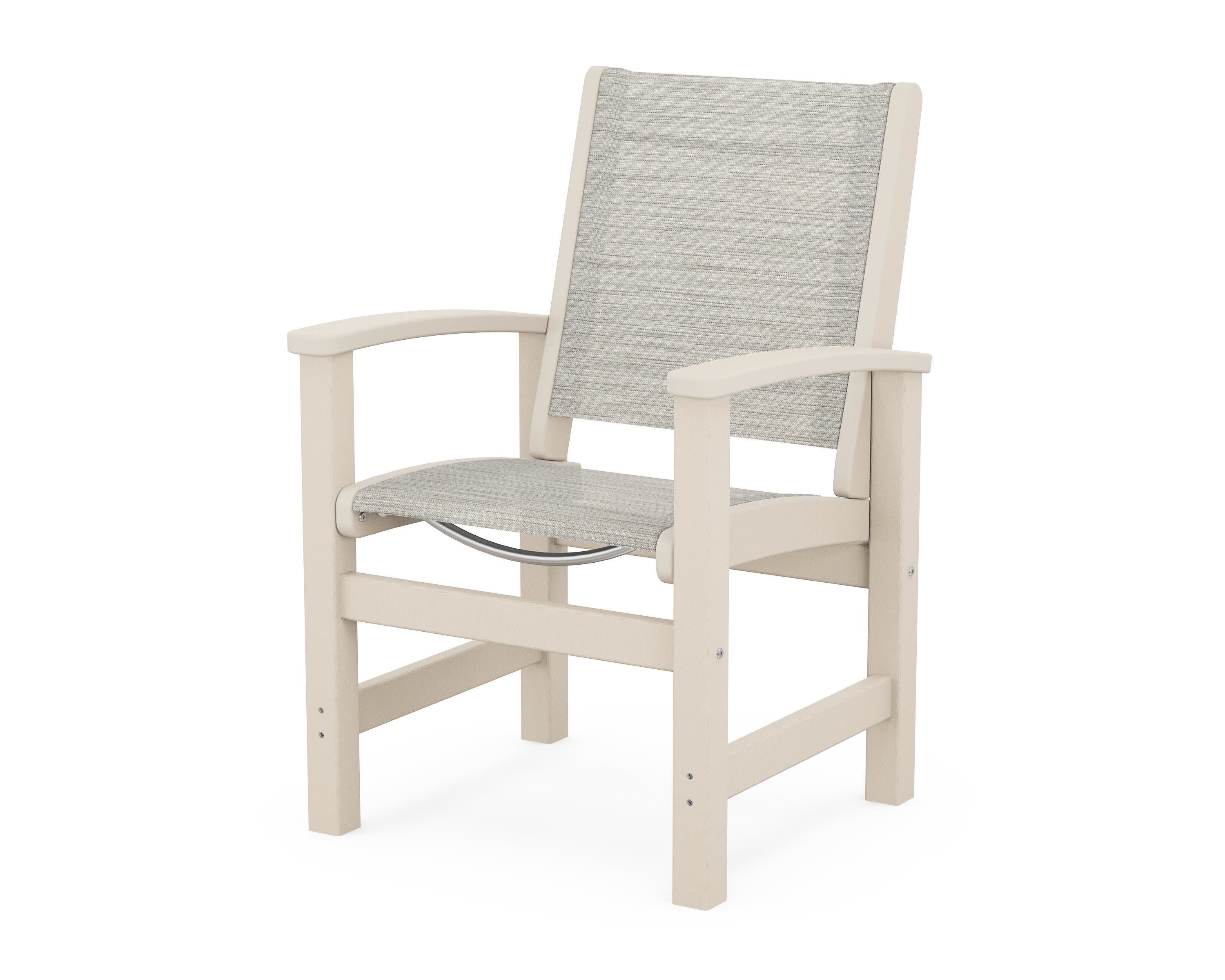Coastal Dining Chair in Sand / Birch Sling