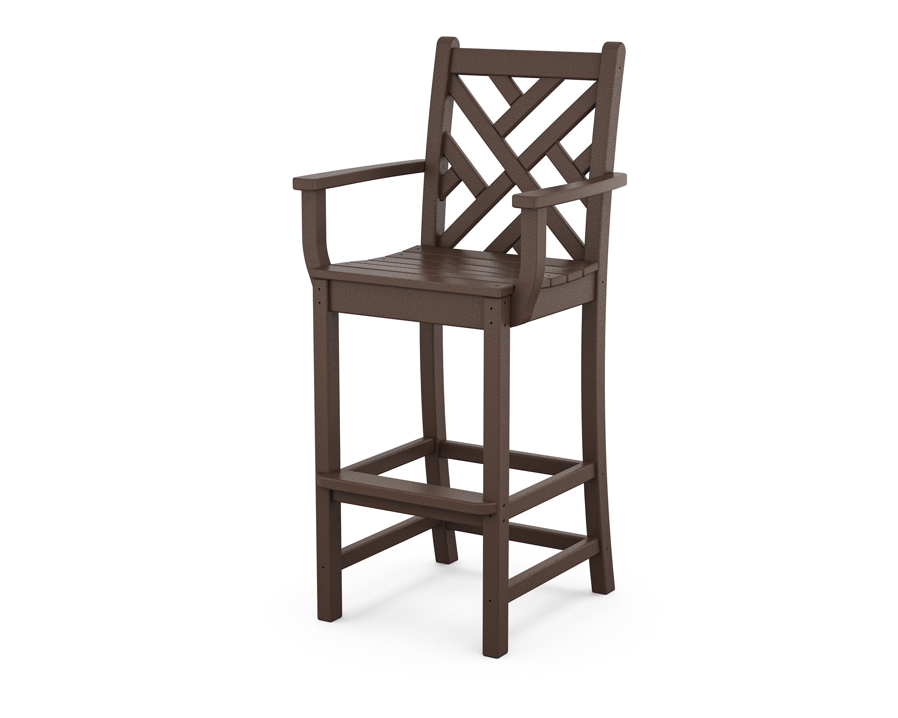 Chippendale Bar Arm Chair in Mahogany