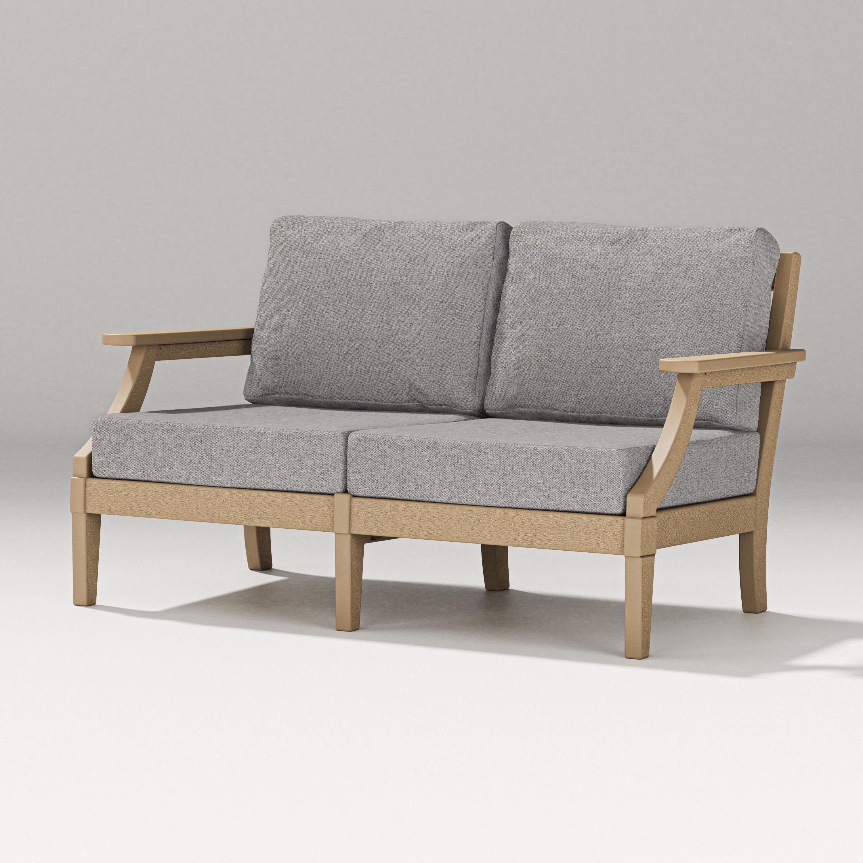 Estate Loveseat in Vintage Sahara / Grey Mist