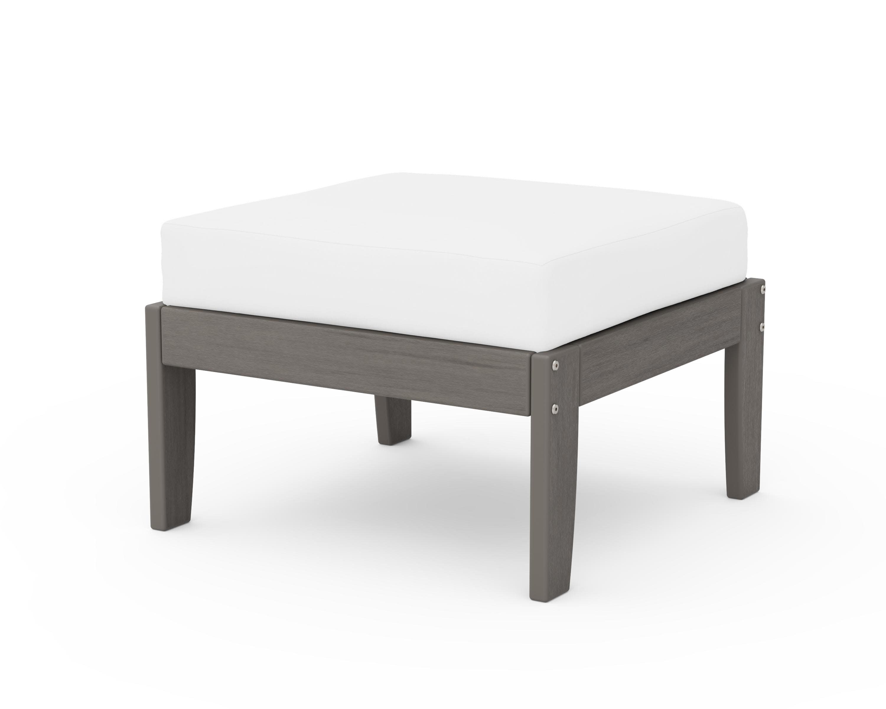 Modular Ottoman - Classic in Driftwood / Natural