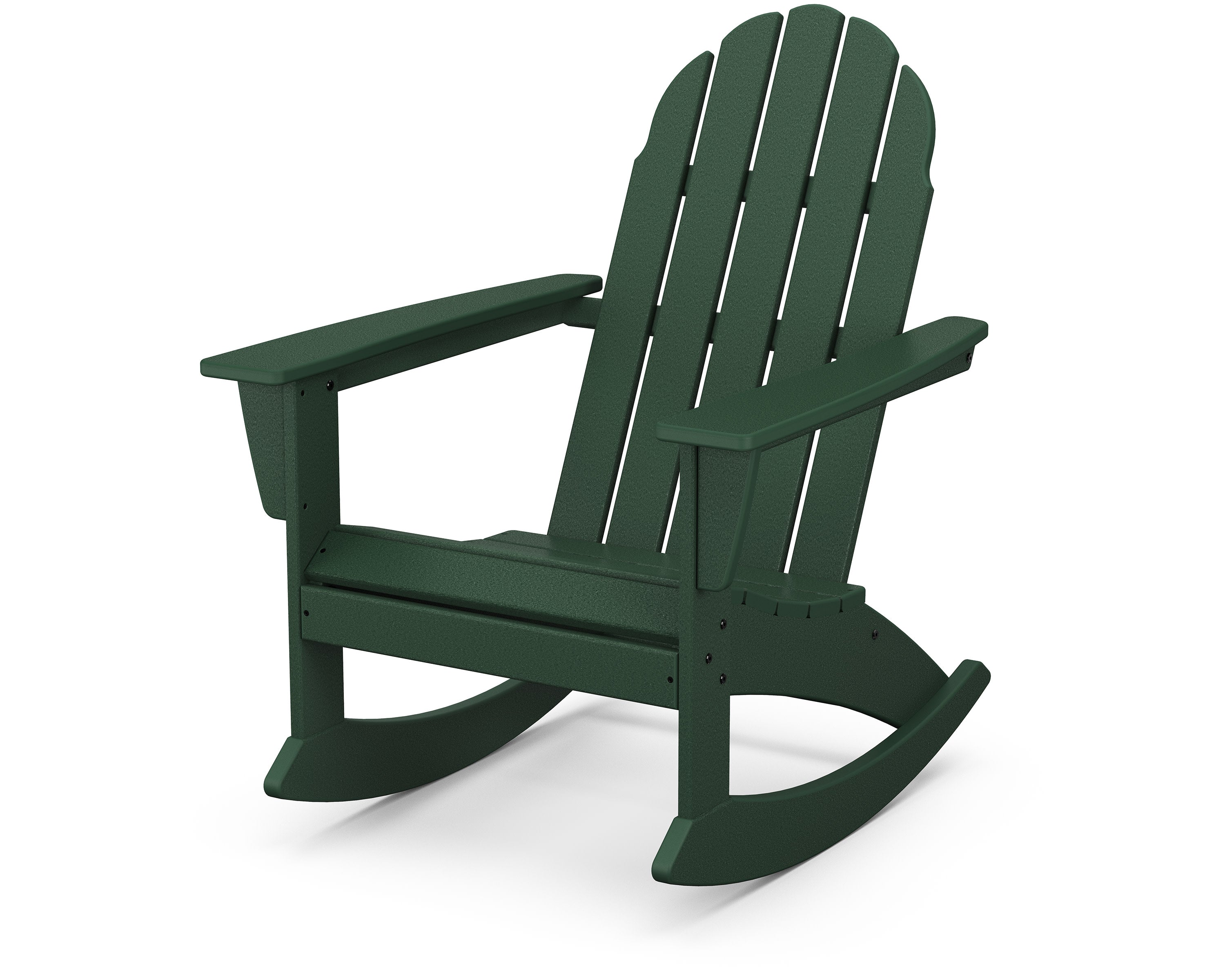 Vineyard Adirondack Rocking Chair in Green