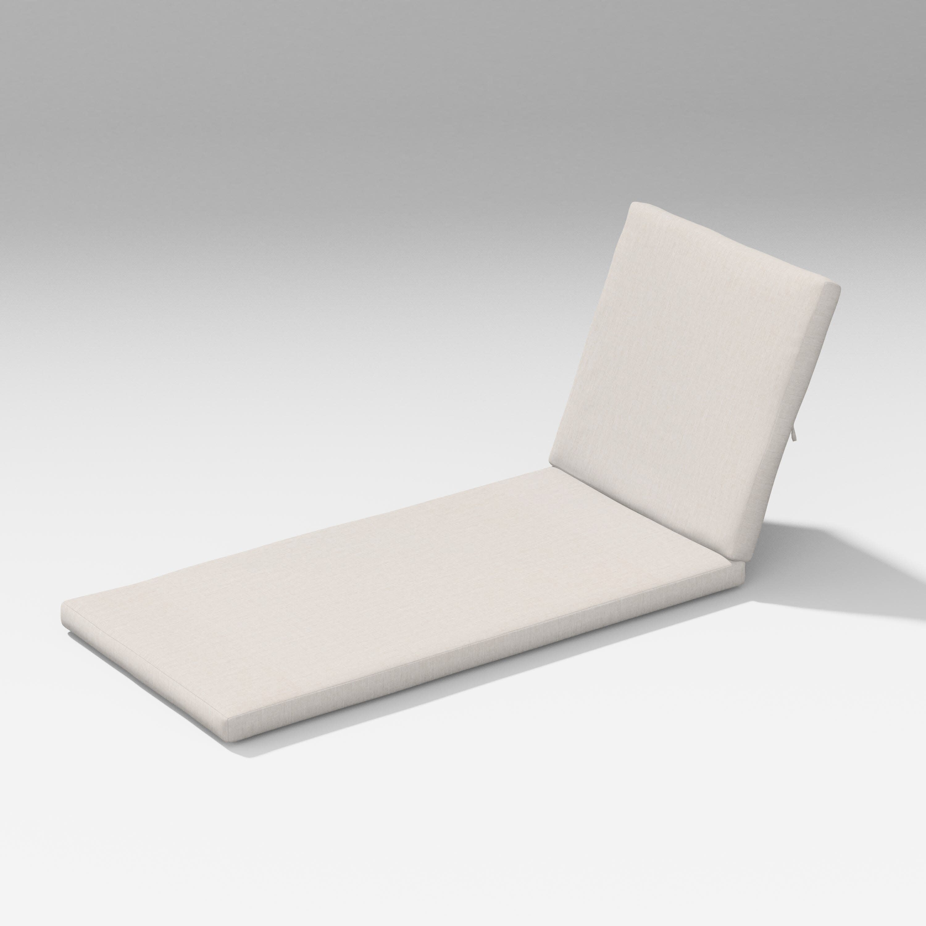 Latitude Chaise Lounge Full Cushion in Cast Ash