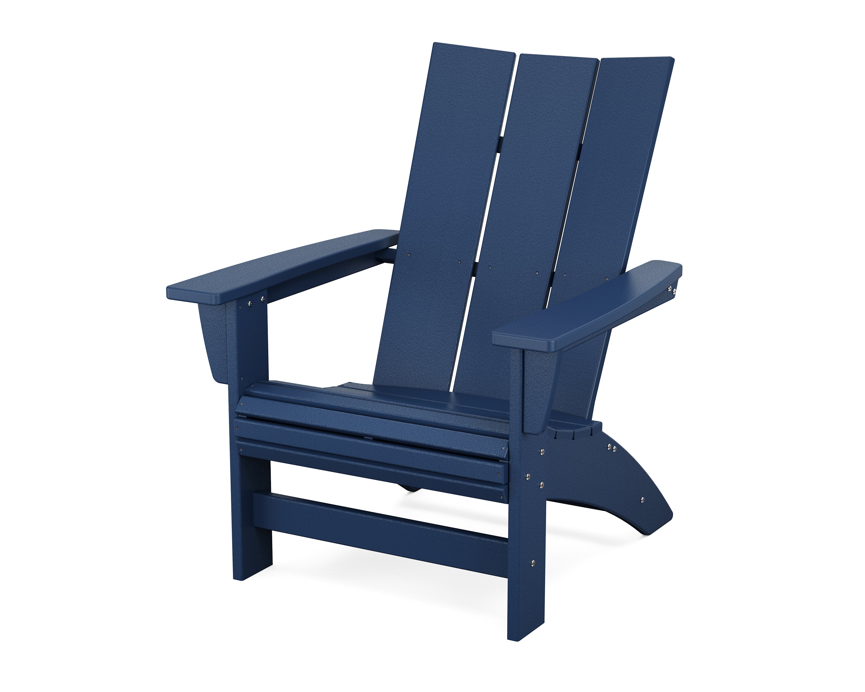 Modern Grand Adirondack Chair in Navy