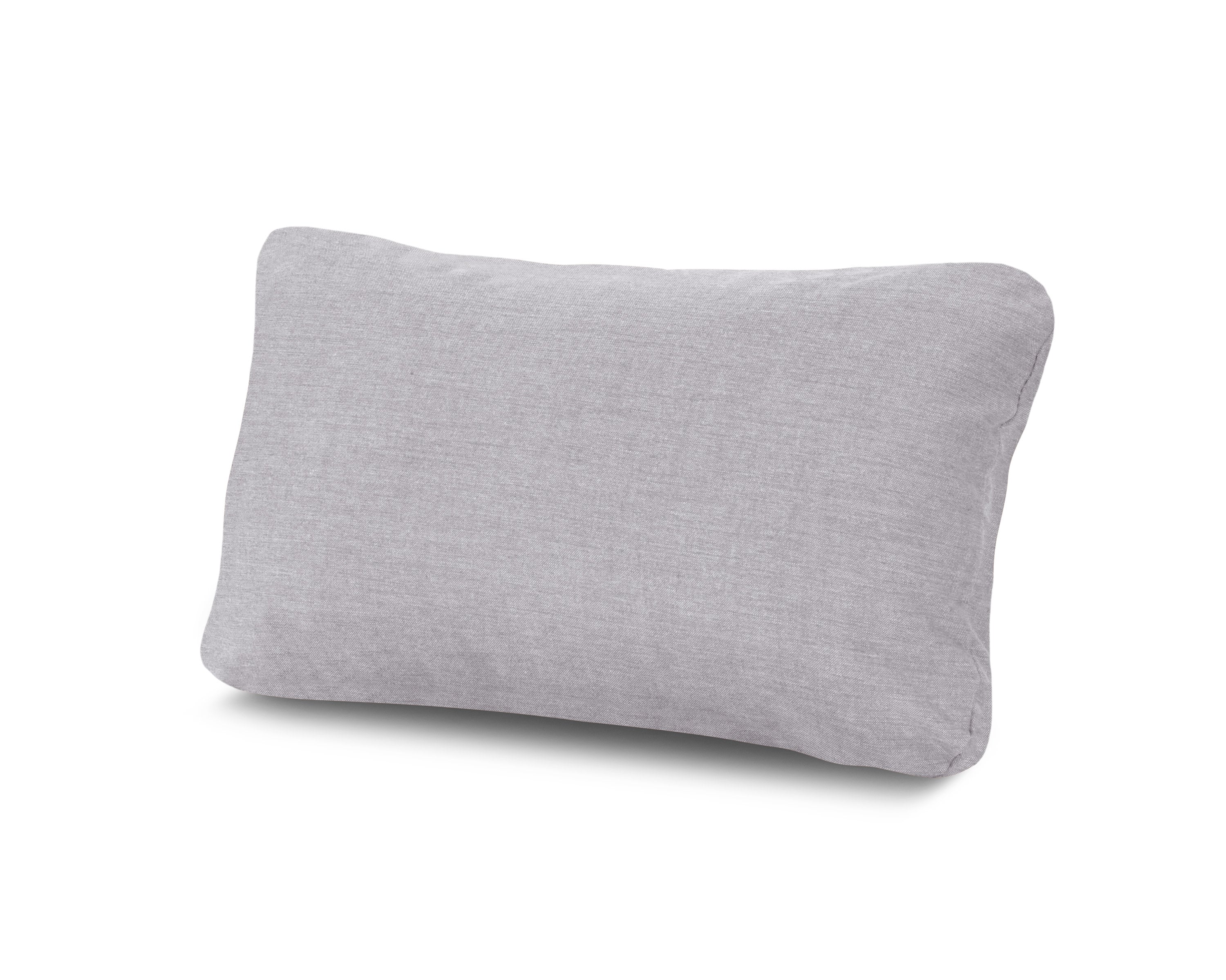 Outdoor Lumbar Pillow in Granite