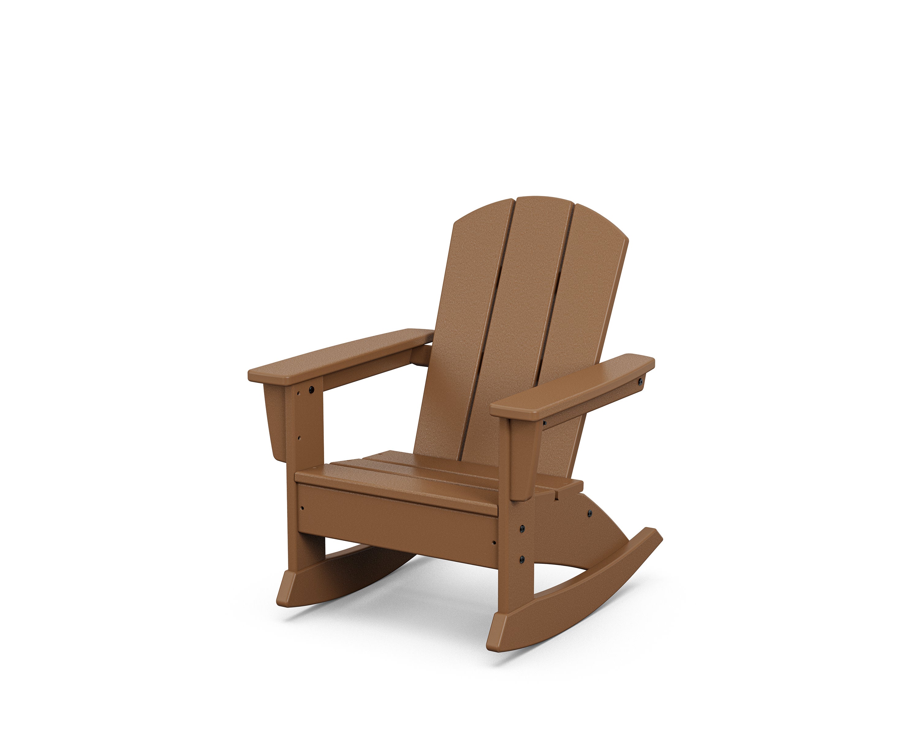 Kids Nautical Adirondack Rocking Chair in Teak