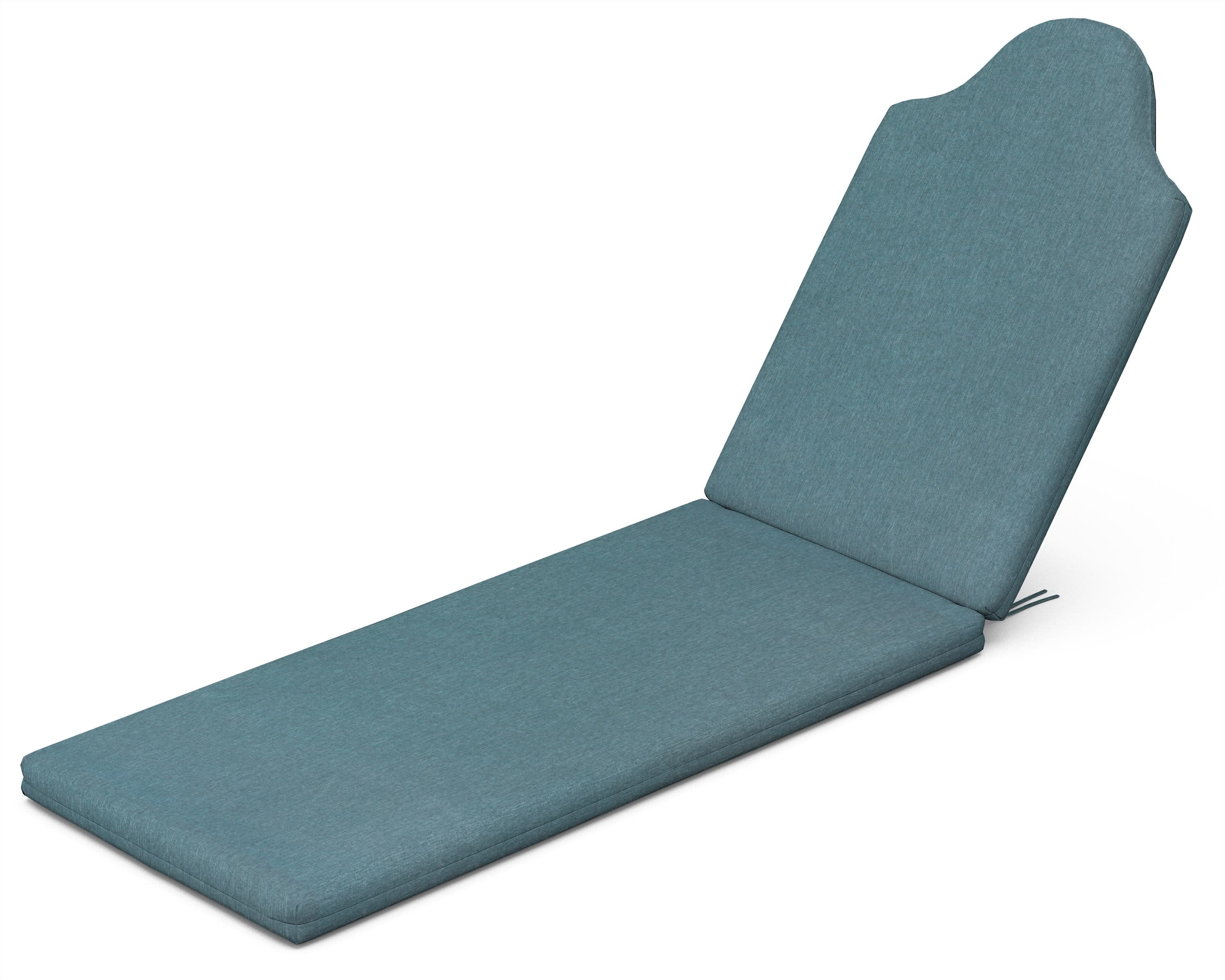 Chaise Cushion in Ocean Teal
