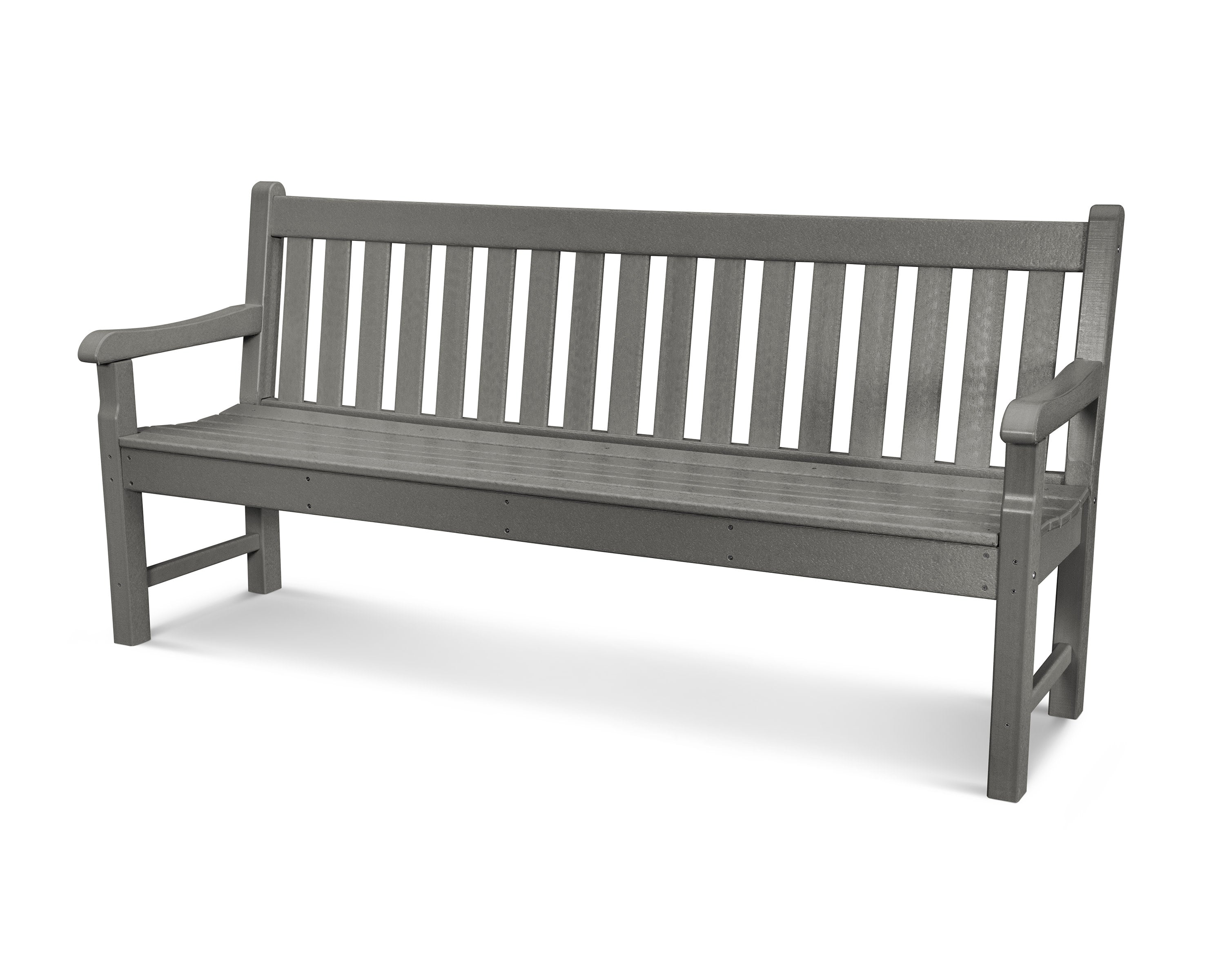 Rockford 72" Bench in Slate Grey