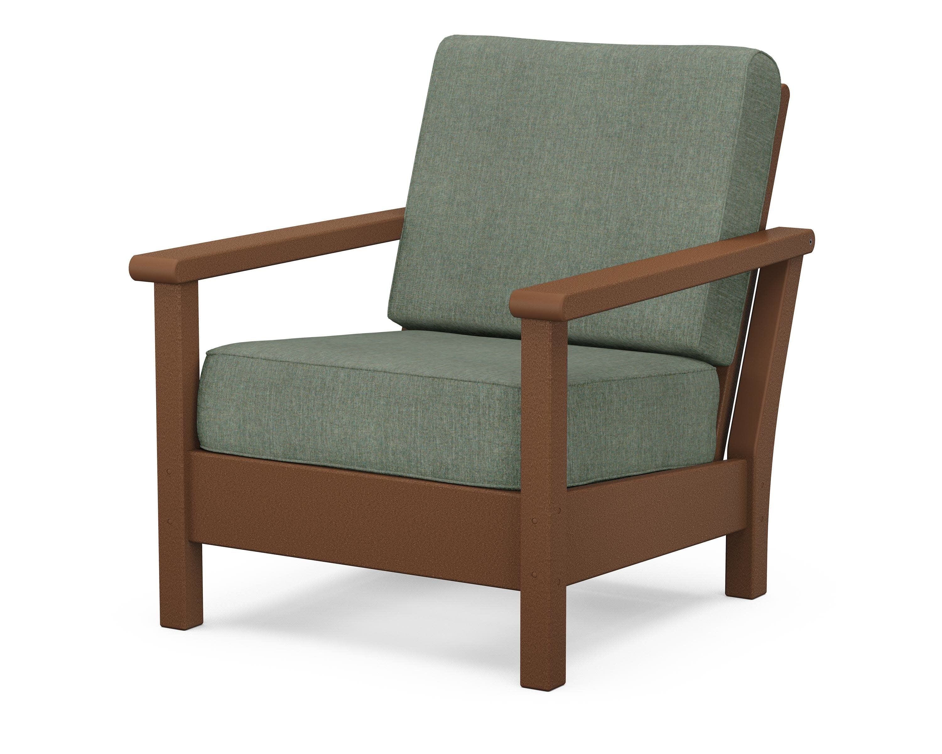 Harbour Deep Seating Chair in Teak / Cast Sage