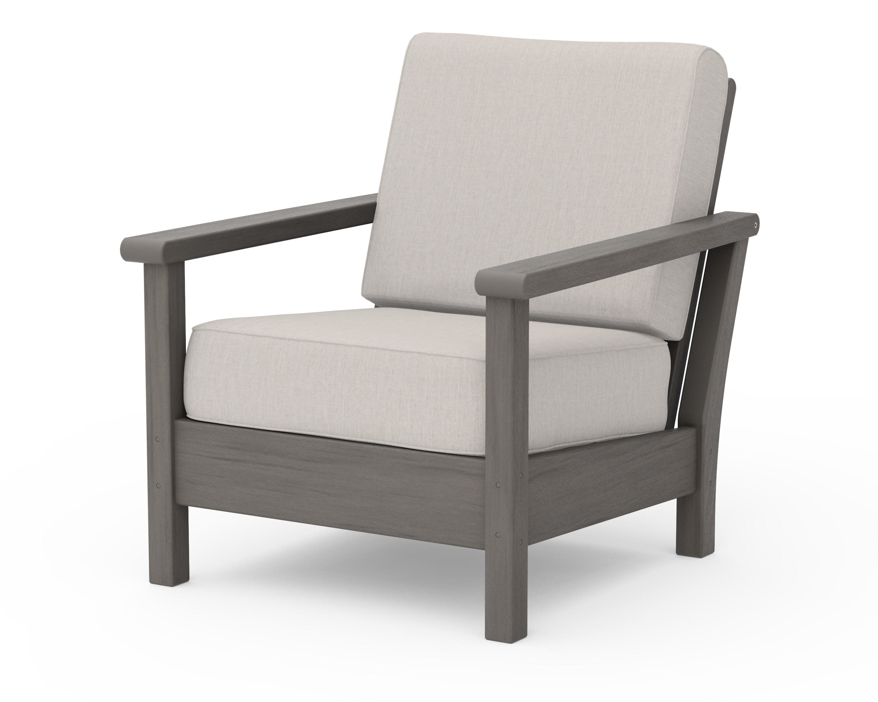 Harbour Deep Seating Chair in Driftwood / Cast Ash