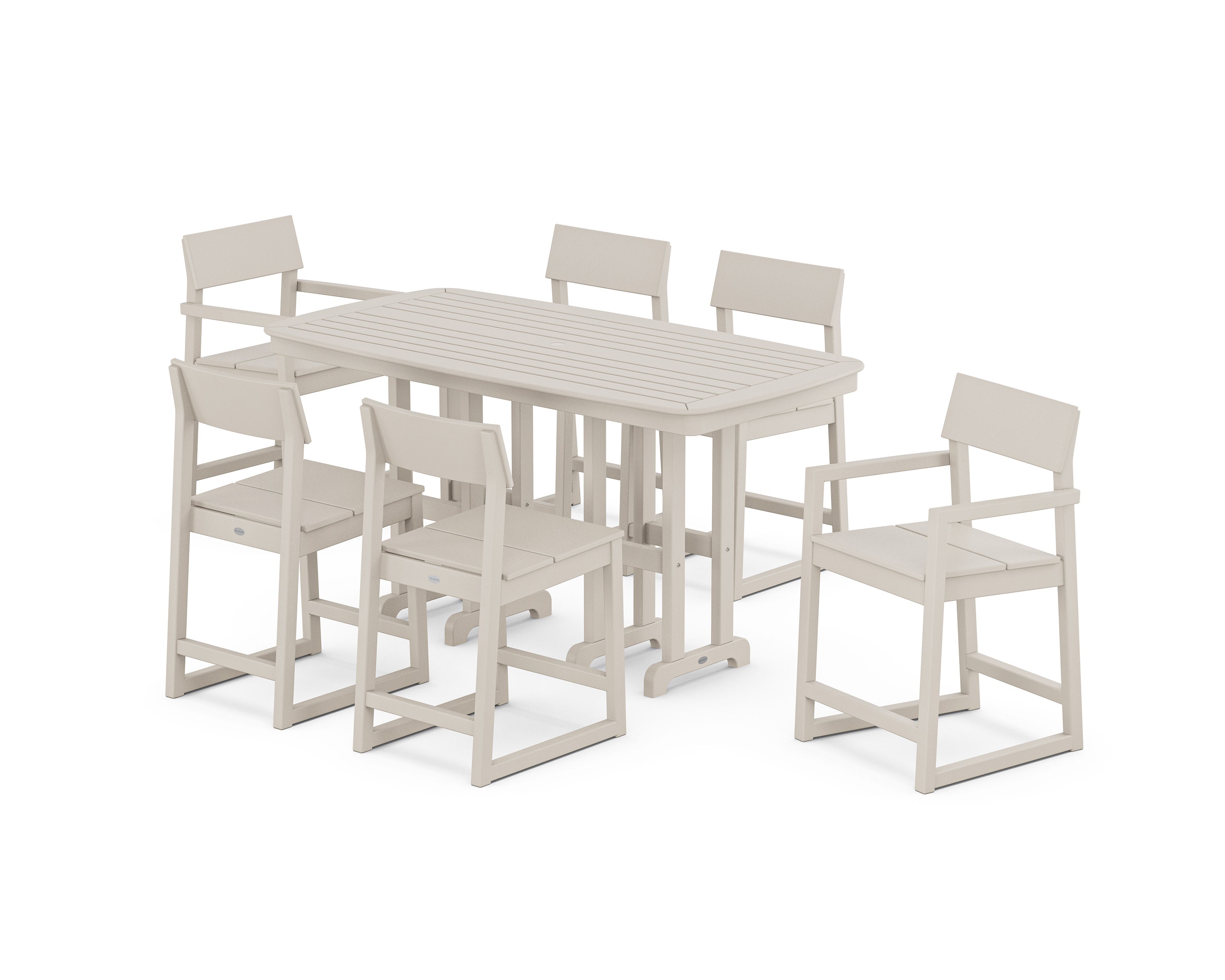 EDGE 7-Piece Counter Set in Sand