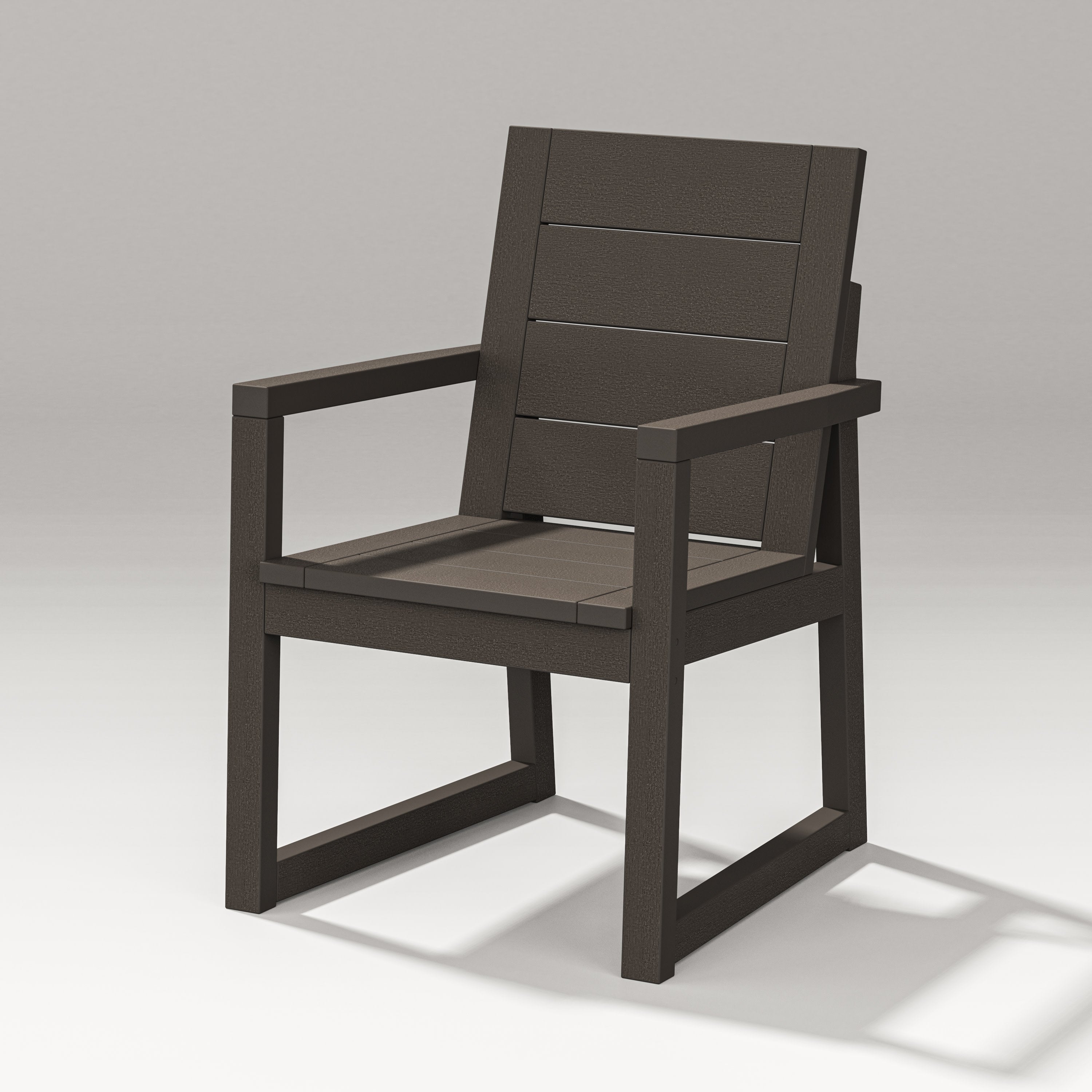 Elevate Dining Arm Chair in Vintage Coffee