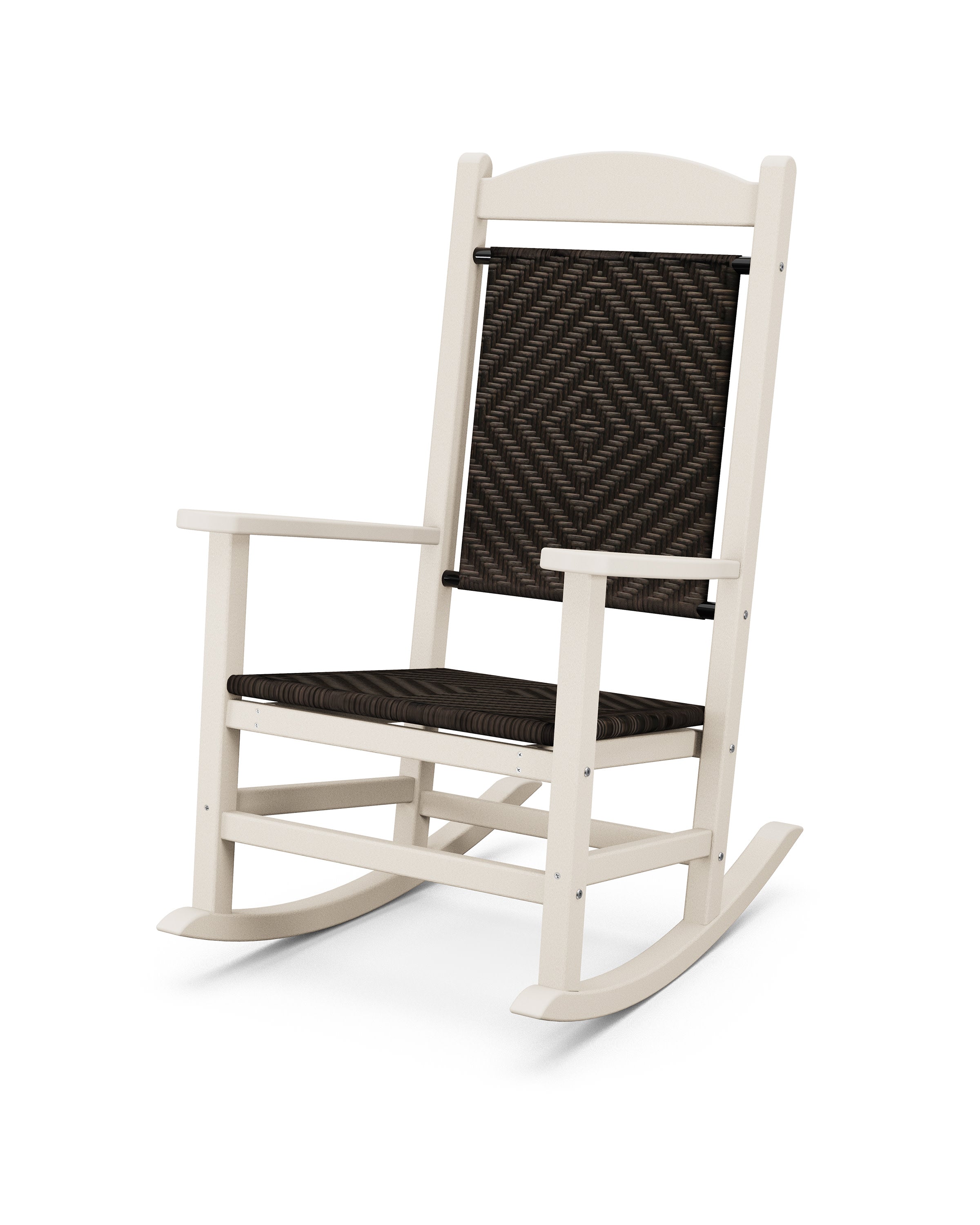 Presidential Woven Rocking Chair in Sand / Cahaba
