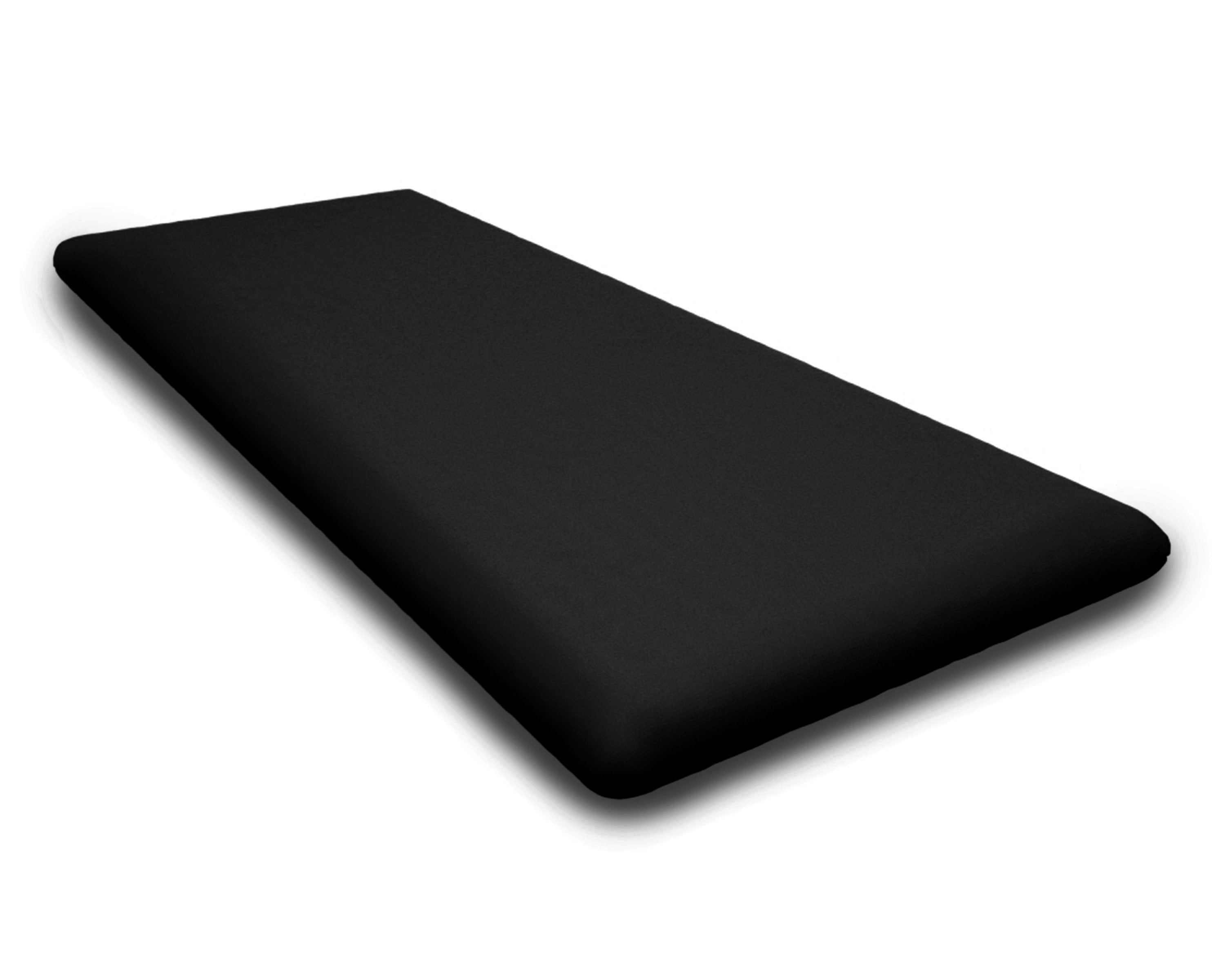 Bench Seat Cushion - 17"D x 40.5"W x 2.5"H in Canvas Black