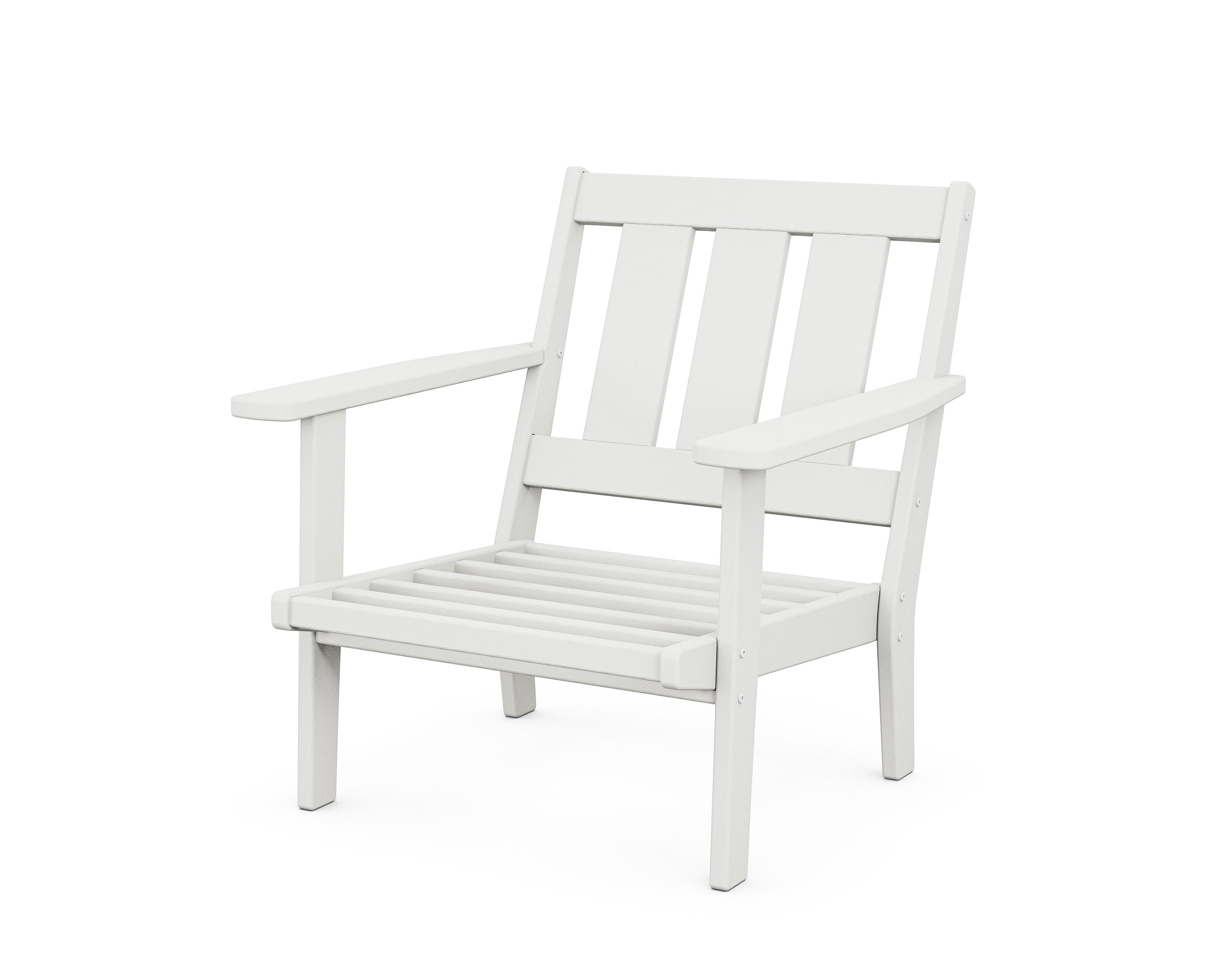 Oxford Deep Seating Chair Frame in White