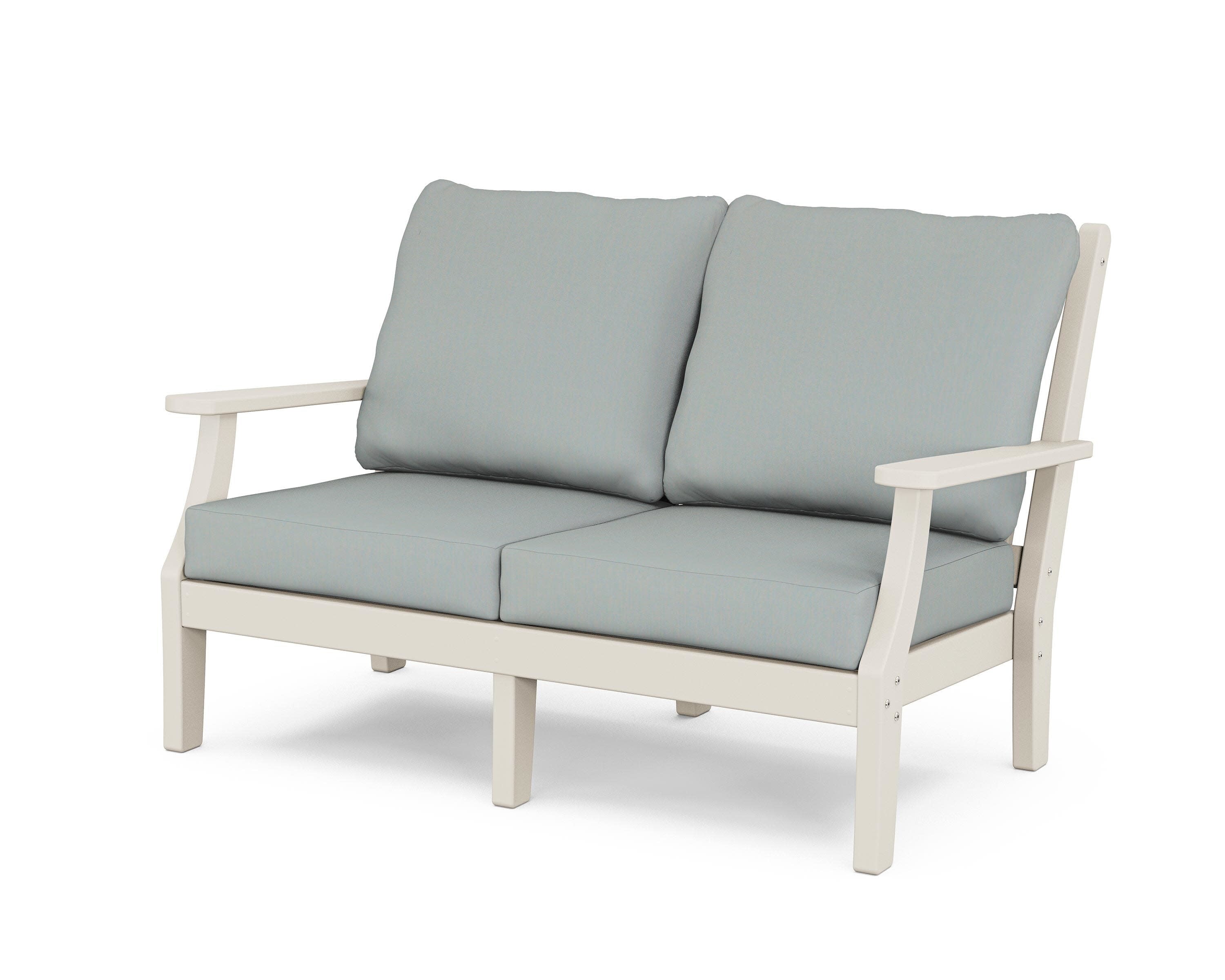 Wovendale Deep Seating Loveseat in Sand / Spa