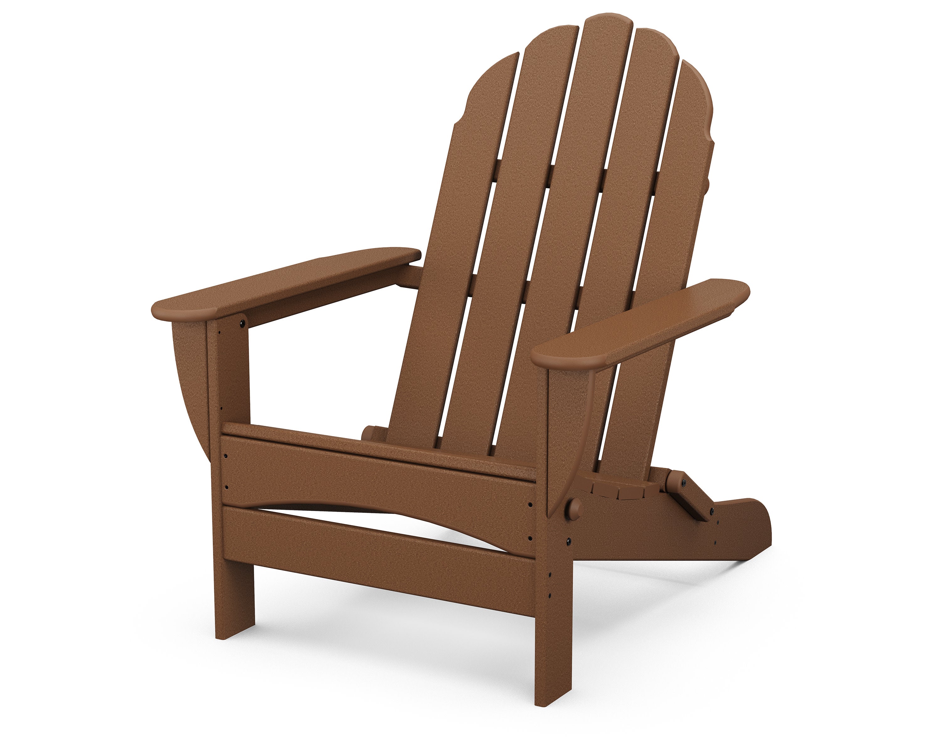 Classic Oversized Folding Adirondack Chair in Teak
