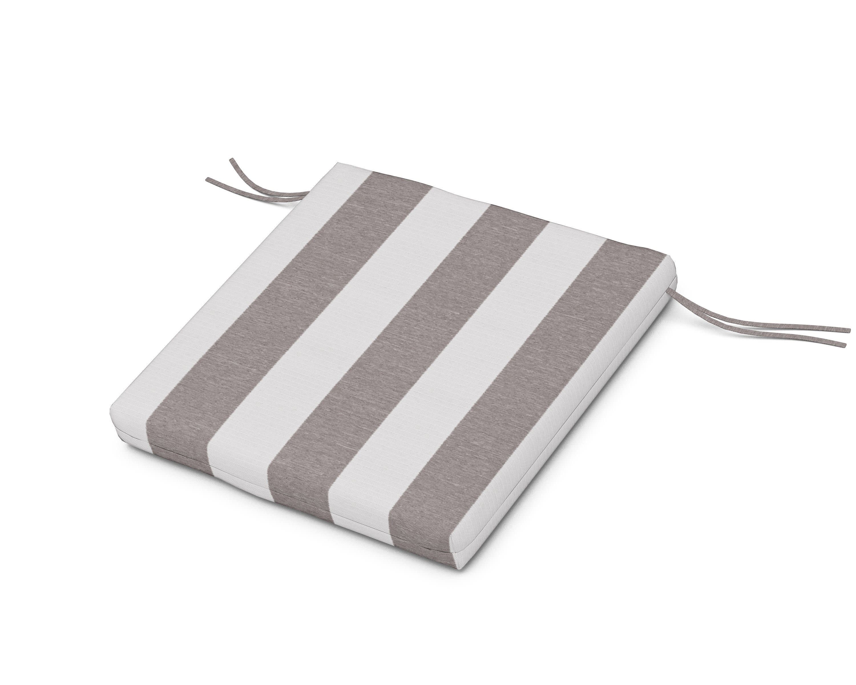 AL300 Seat Pad in Cabana Stripe Grey Mist