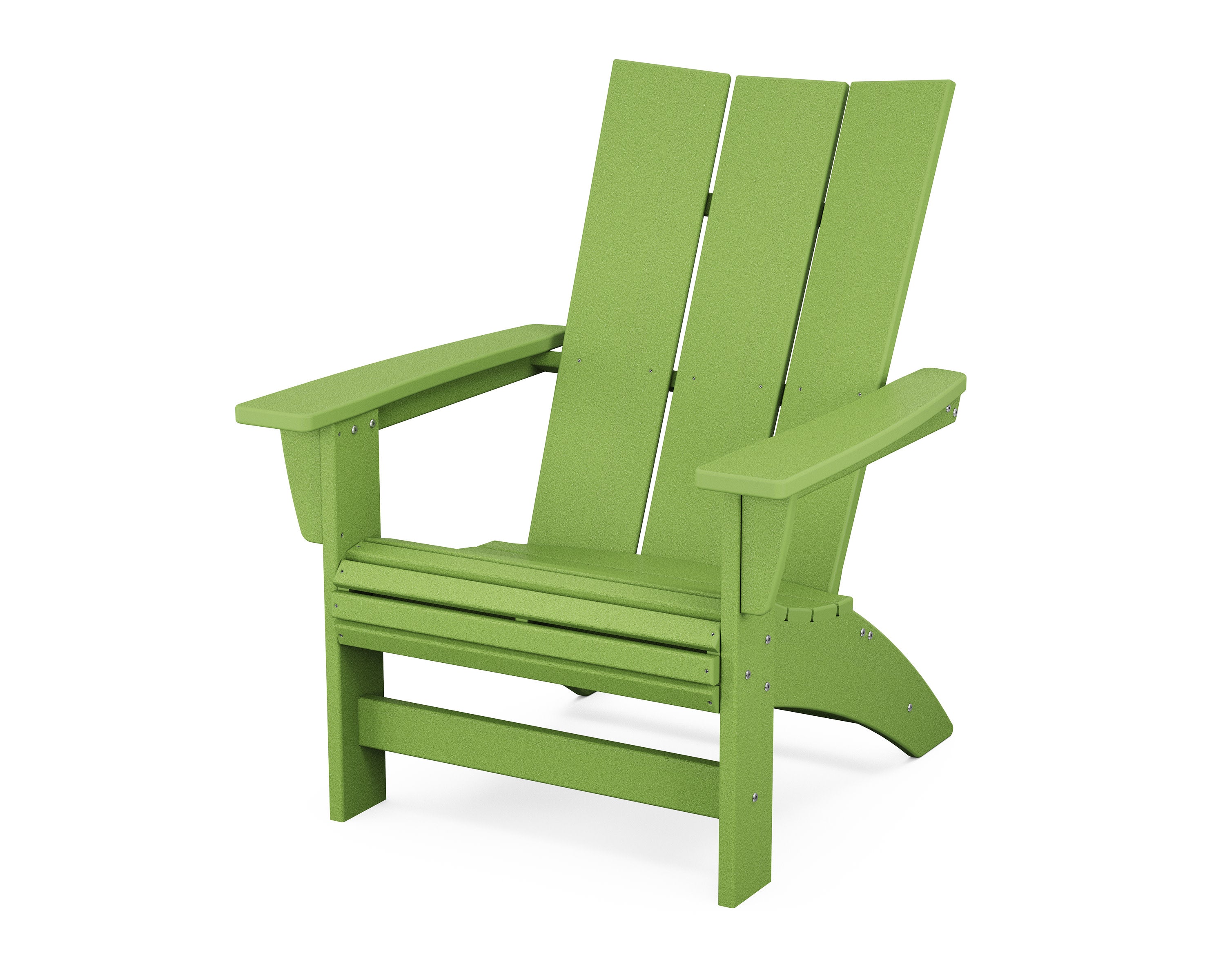 Modern Grand Adirondack Chair in Lime