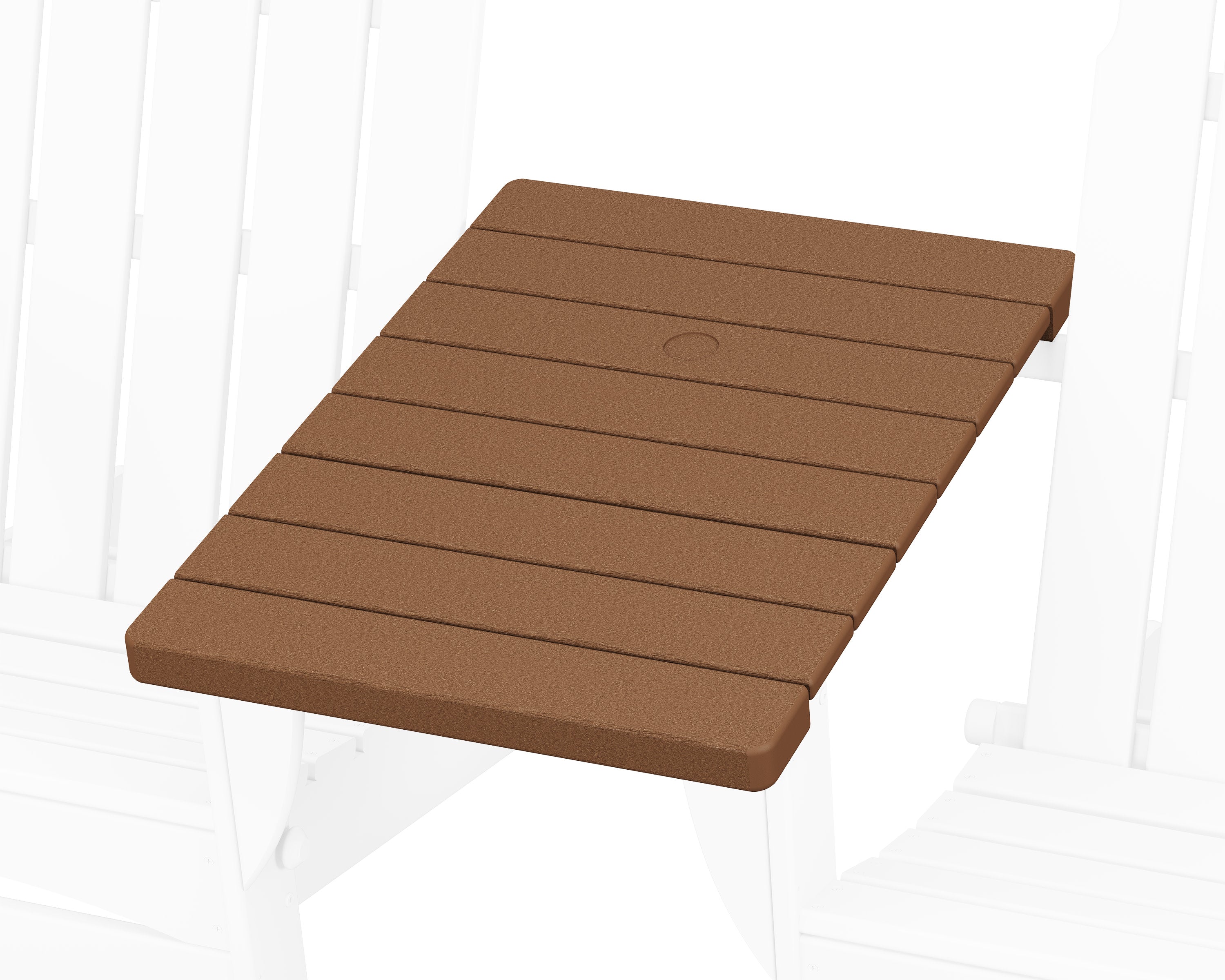 Classic Series Straight Adirondack Connecting Table in Teak