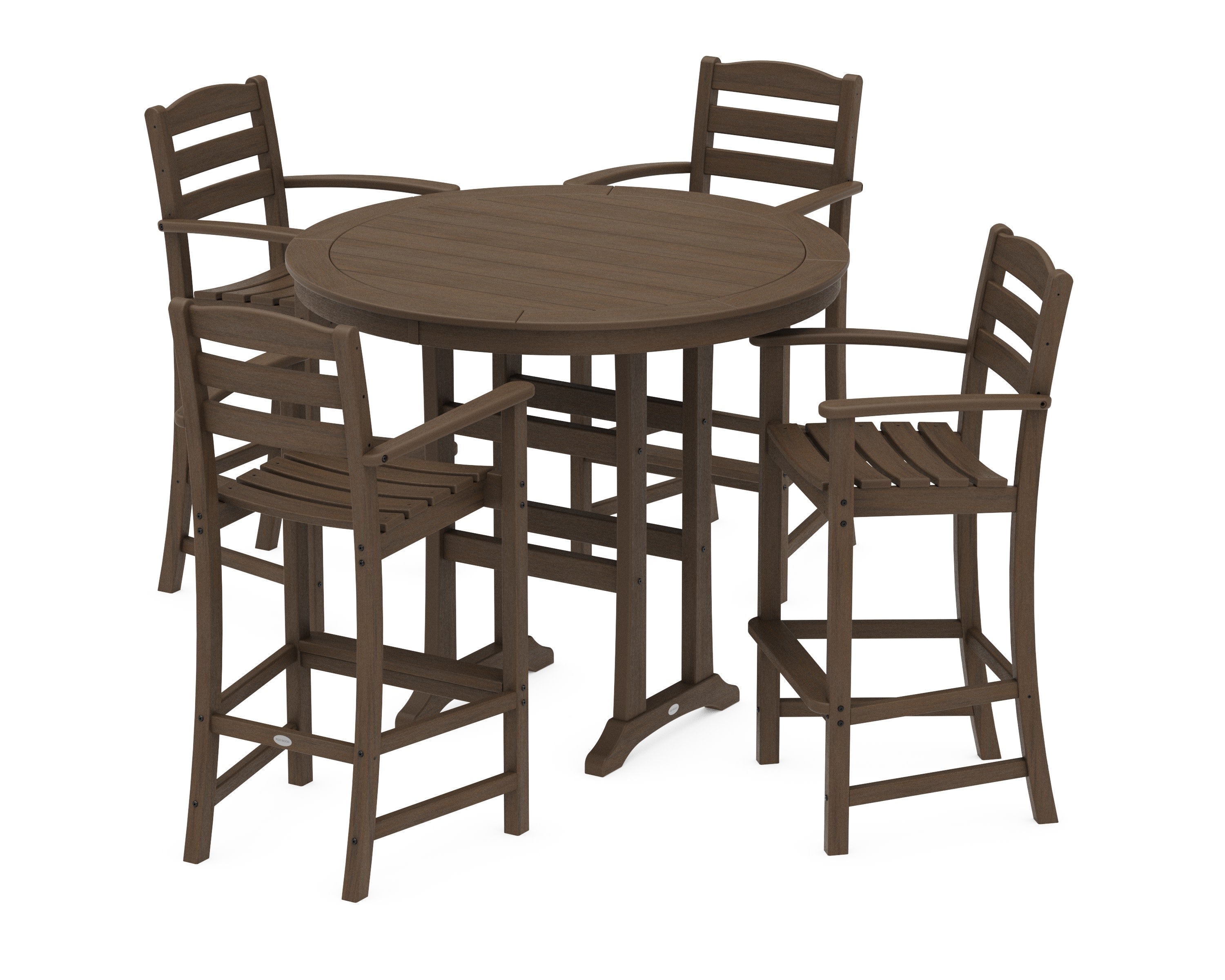 La Casa Caf 5-Piece Bar Dining Set in Kona