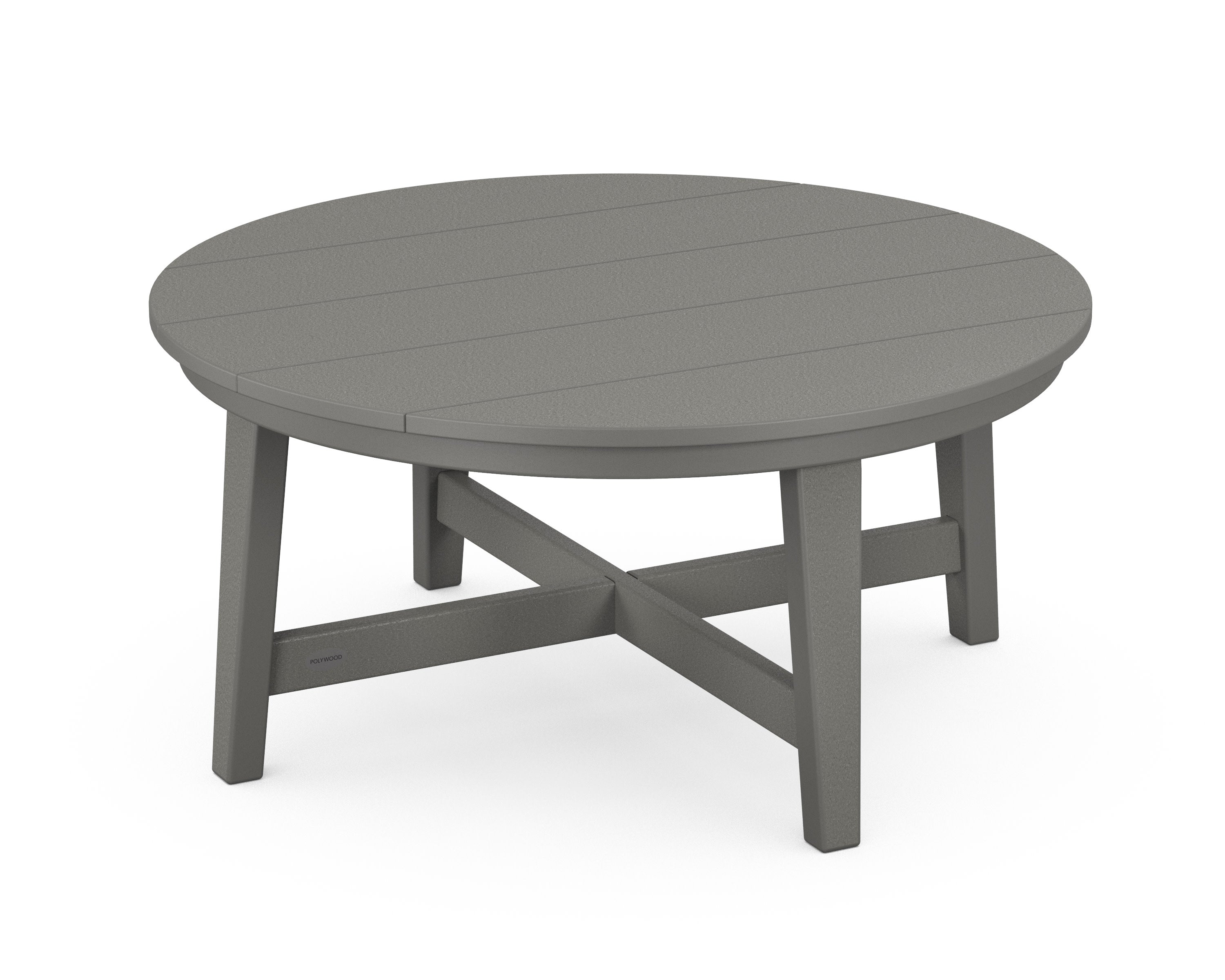 Newport 36" Round Coffee Table in Slate Grey