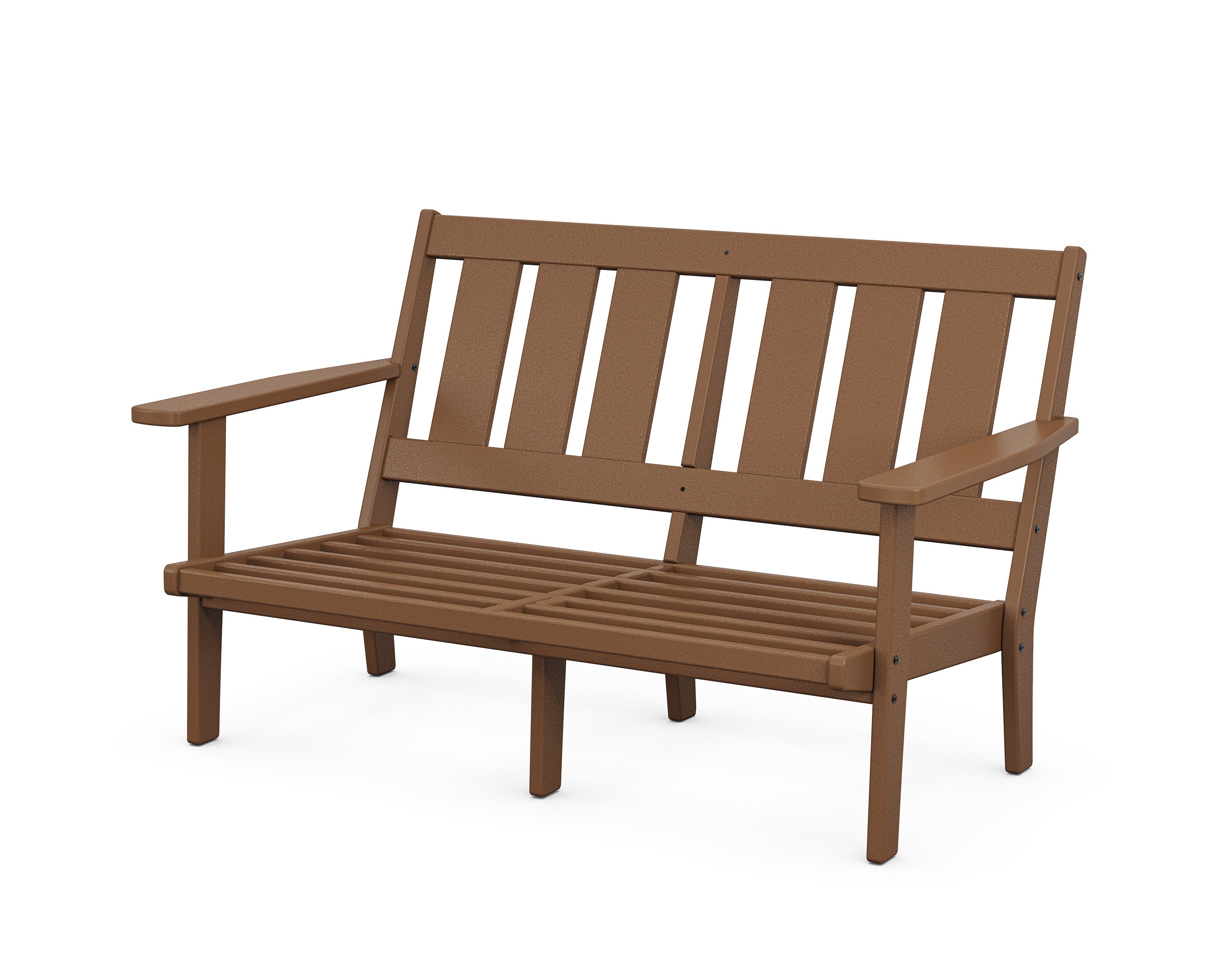 Oxford Deep Seating Loveseat Frame in Teak