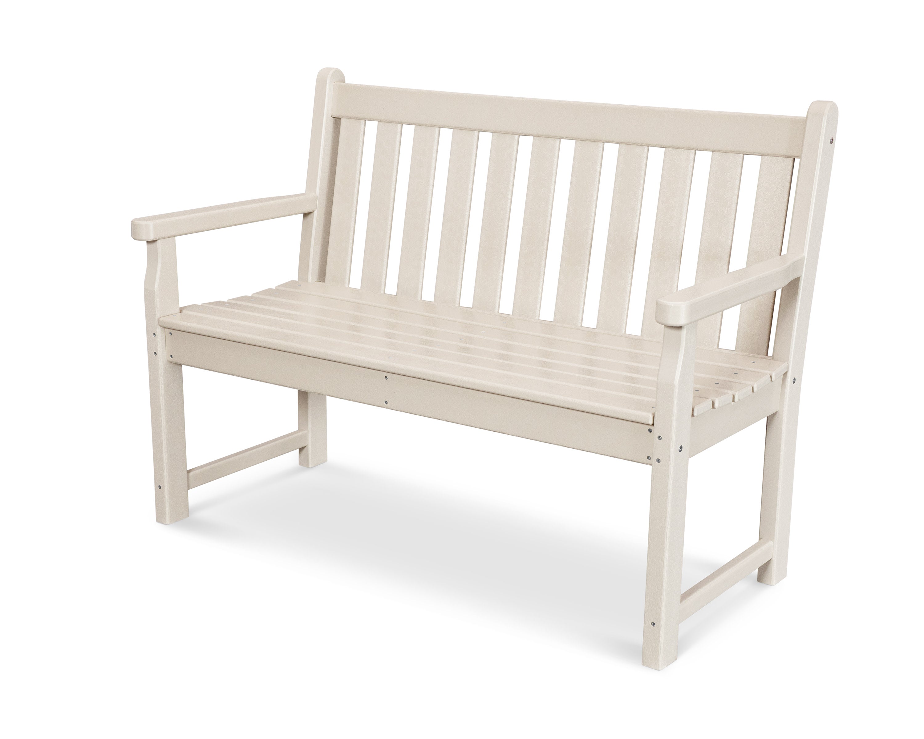 Traditional Garden 48" Bench in Sand