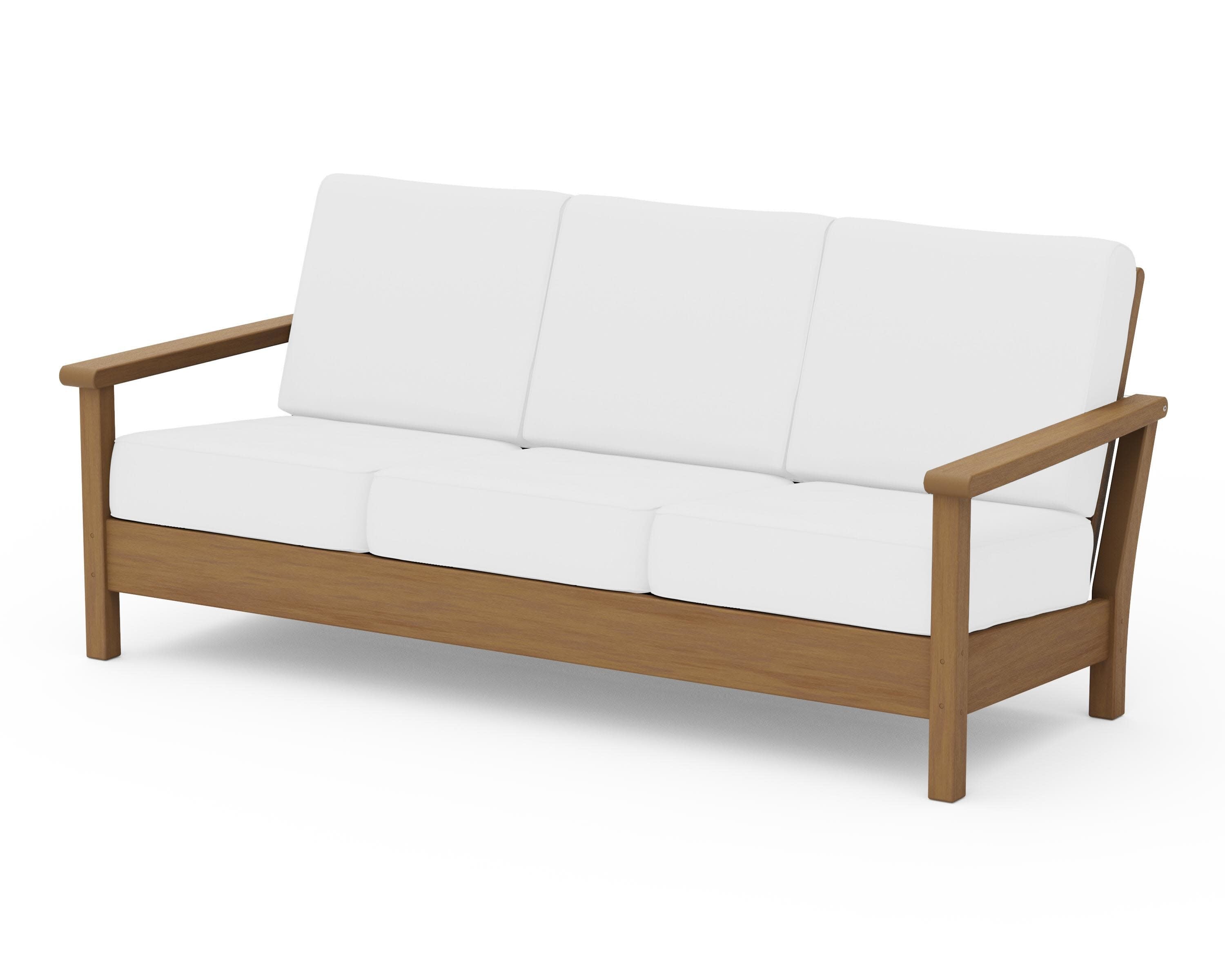 Harbour Deep Seating Sofa in Natural / Natural