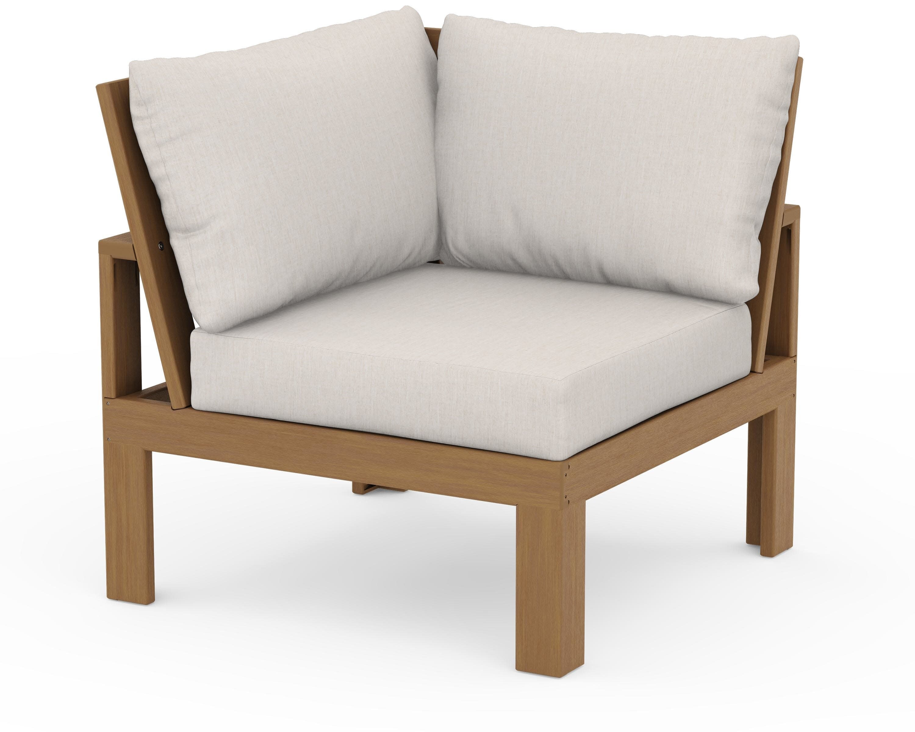 Modular Corner Chair in Natural / Cast Ash