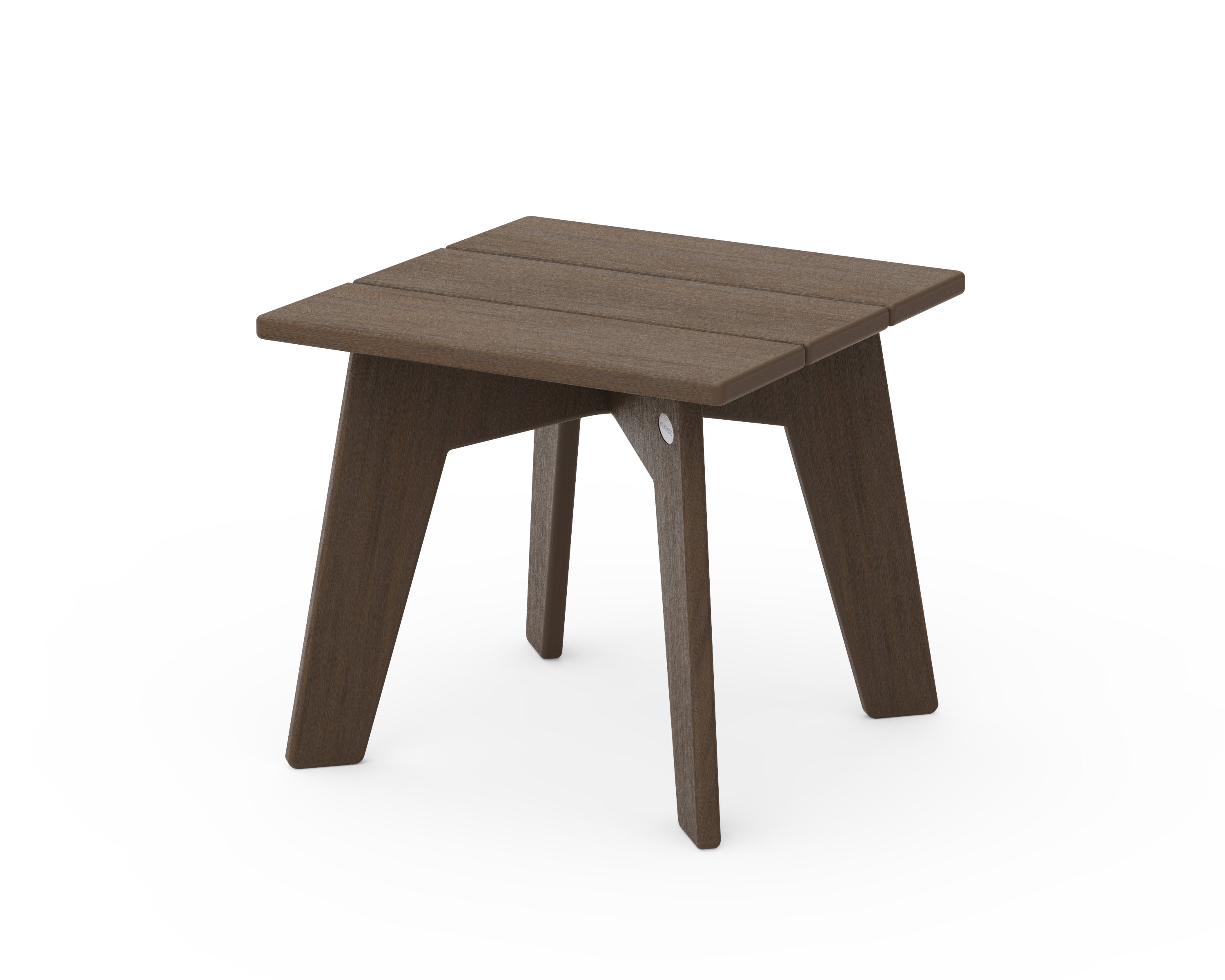 Riviera Modern Side Table in Kona