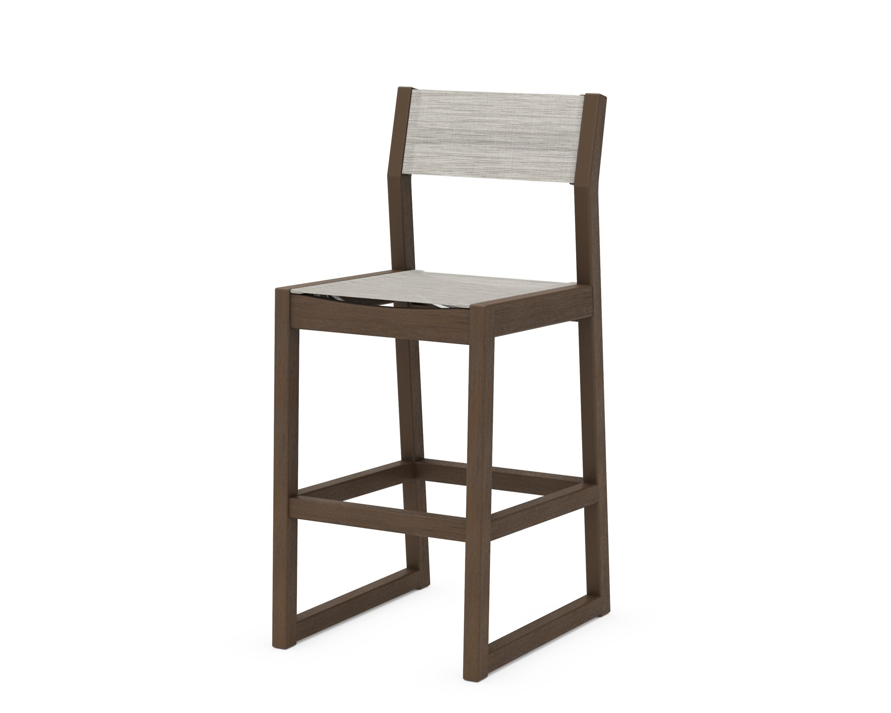 EDGE Sling Bar Side Chair in Kona / Birch Sling