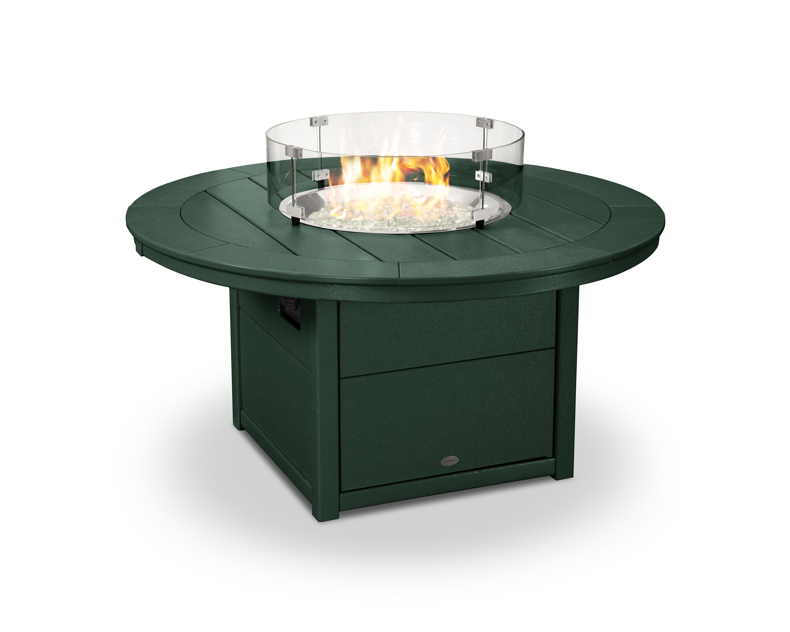 Round 48" Fire Pit Table in Green