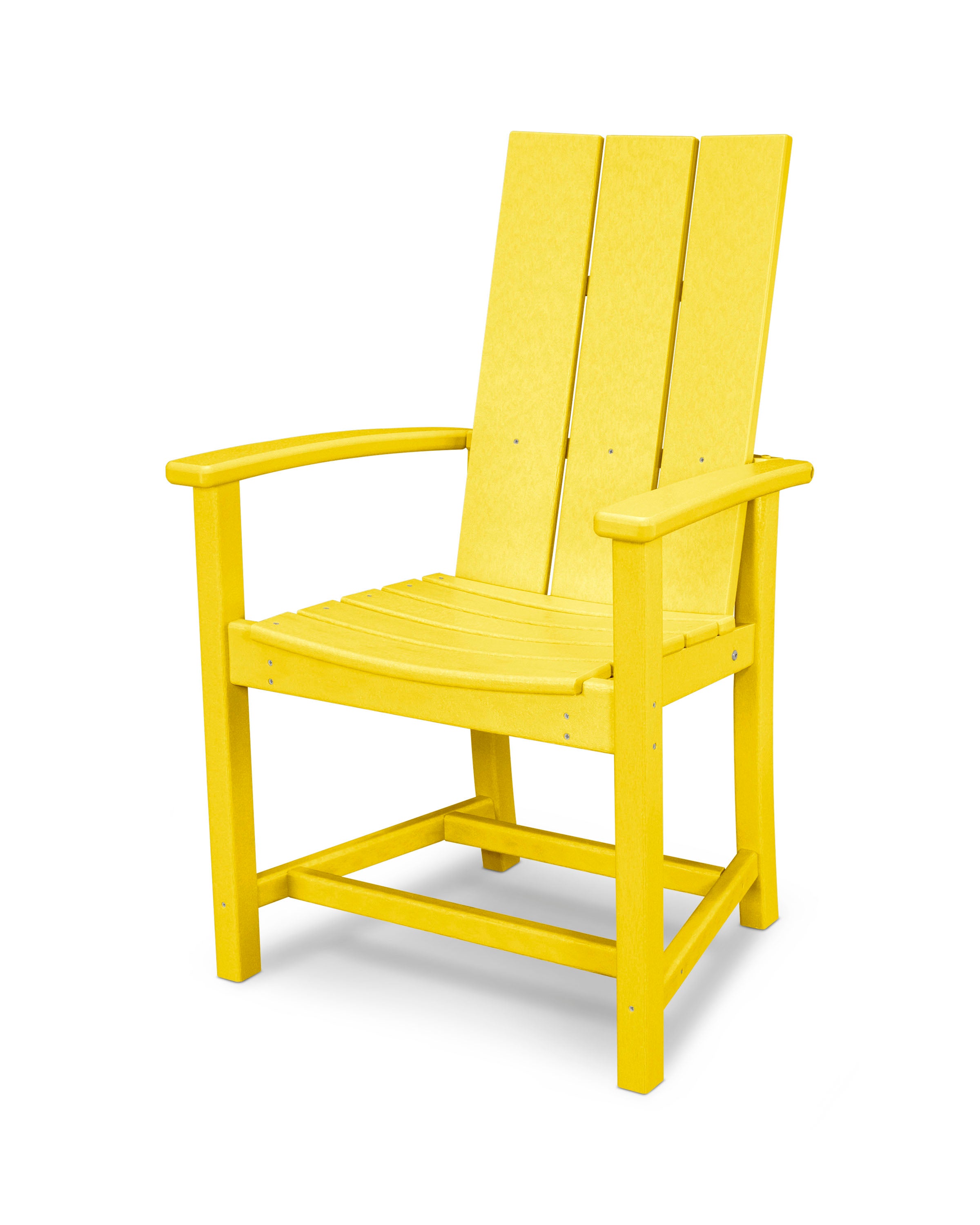 Modern Adirondack Dining Chair in Lemon