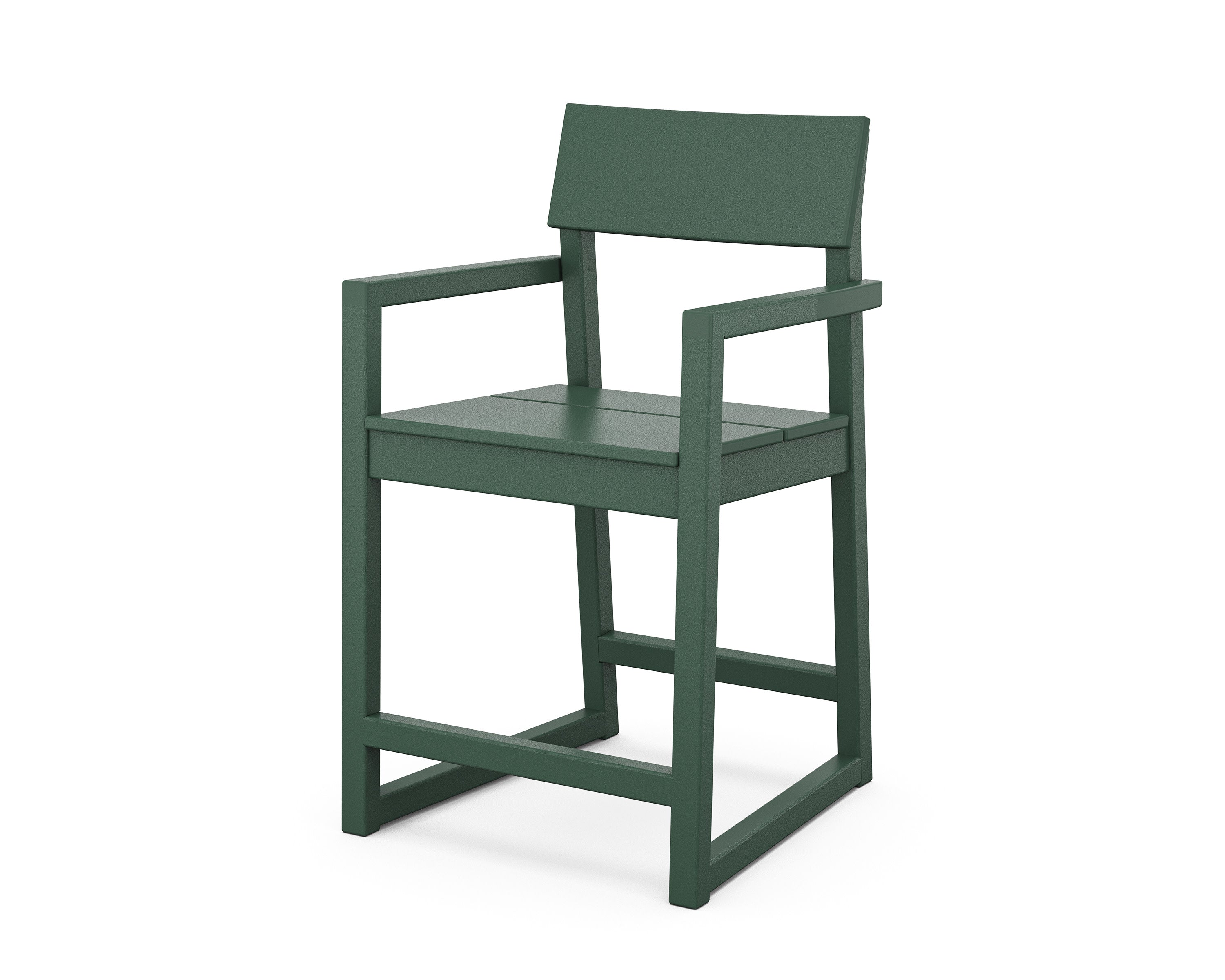 EDGE Counter Arm Chair in Green