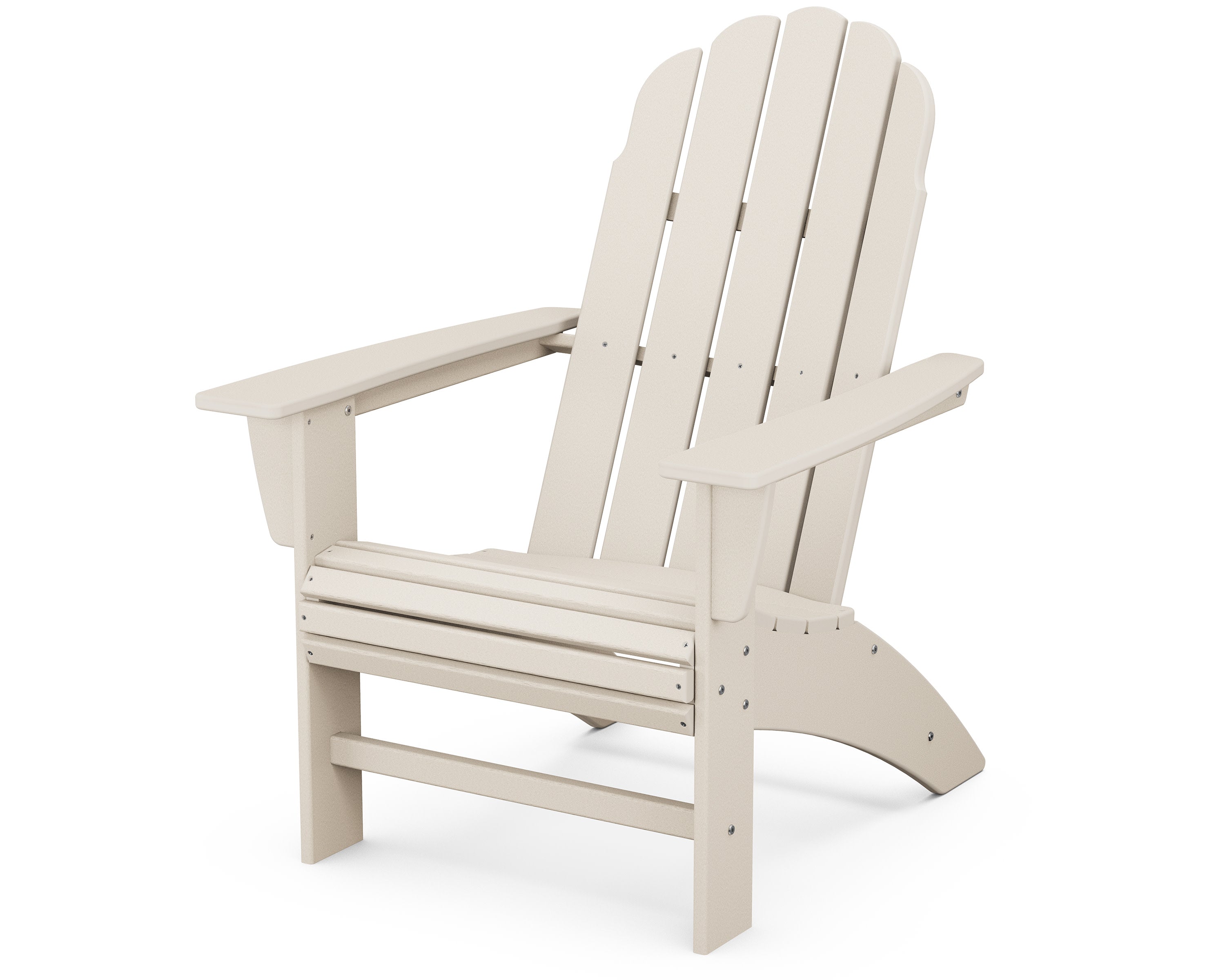 Vineyard Curveback Adirondack Chair in Sand