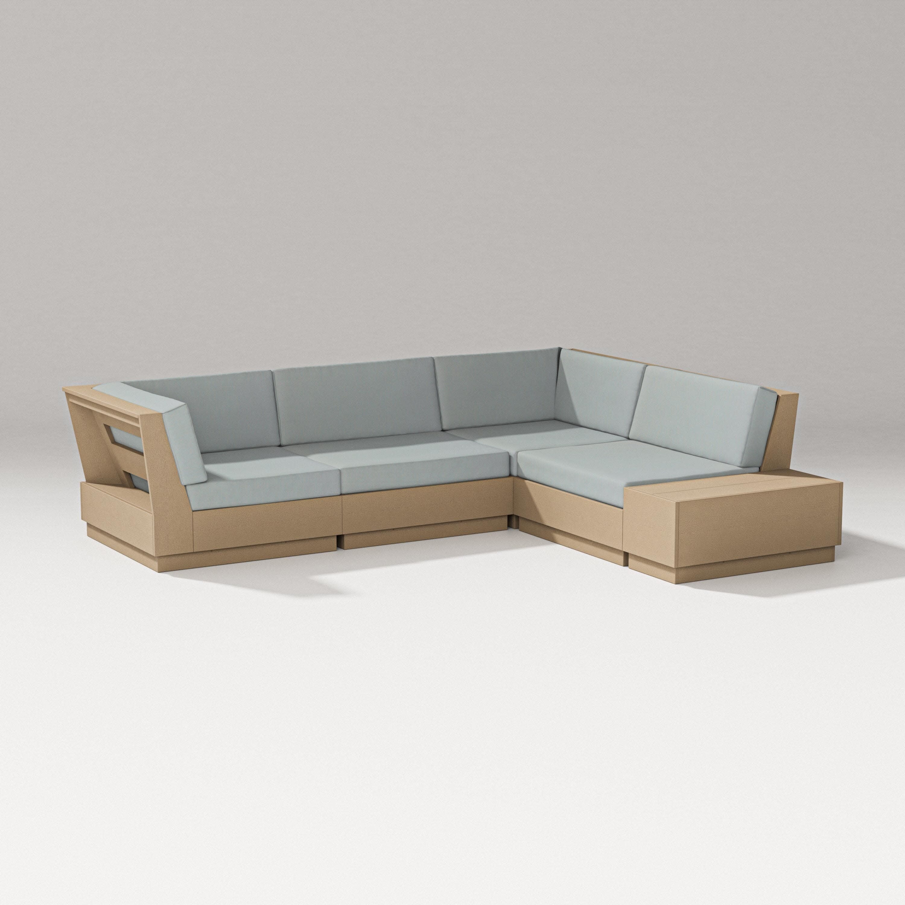 Elevate Corner Sectional in Vintage Sahara / Spa