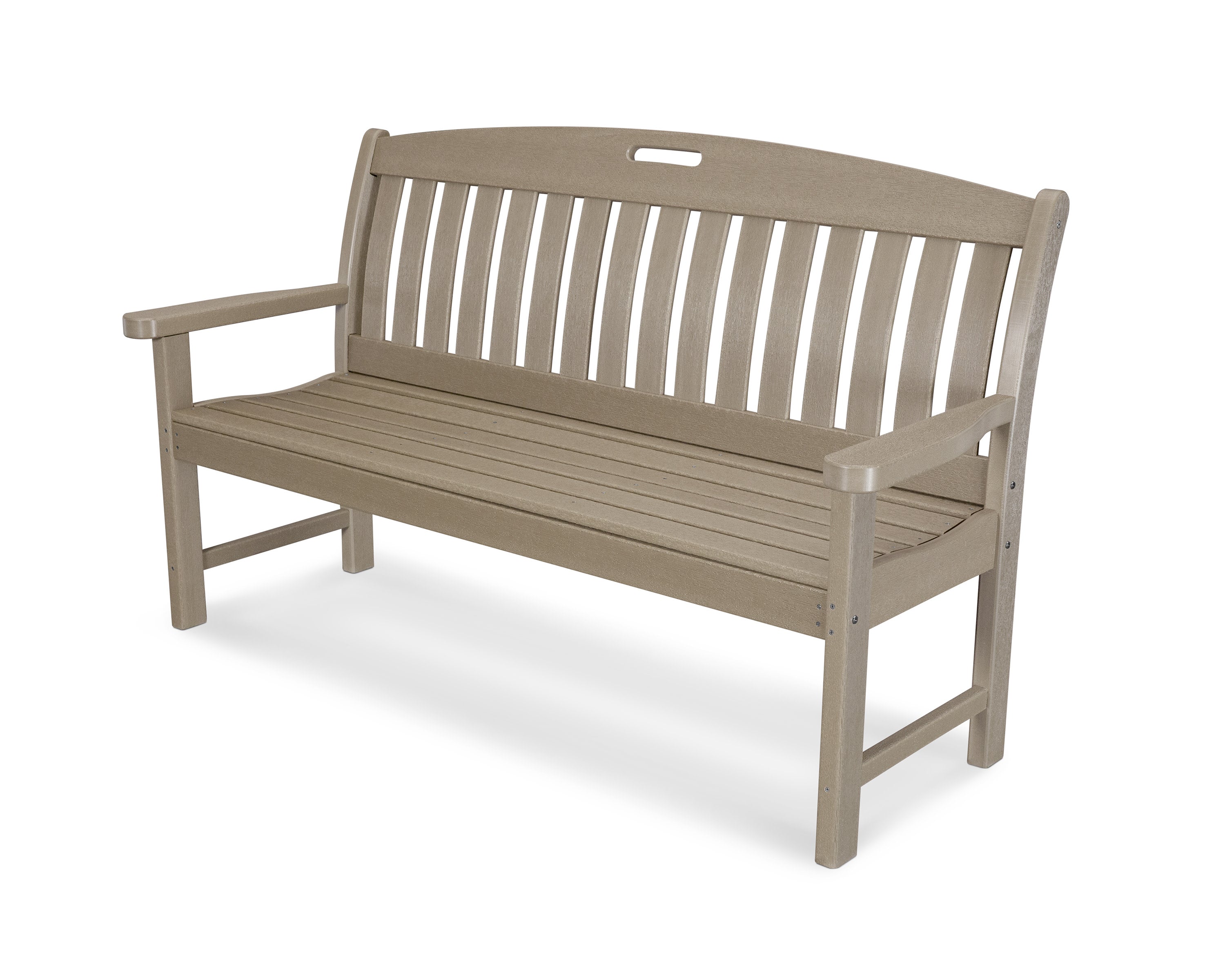 Nautical 60" Bench in Vintage Sahara