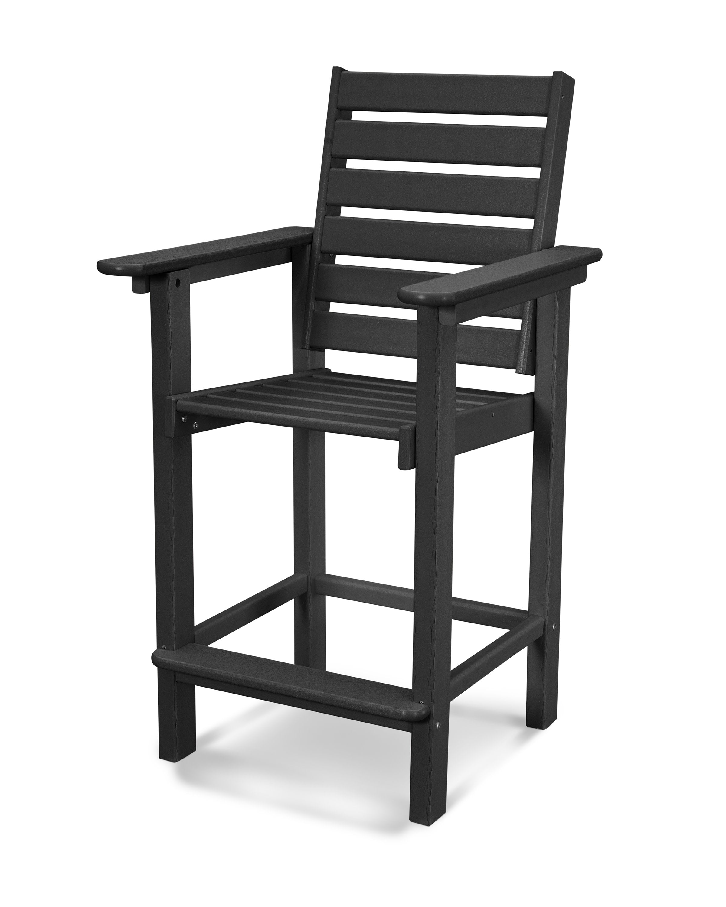 Captain Counter Chair in Black