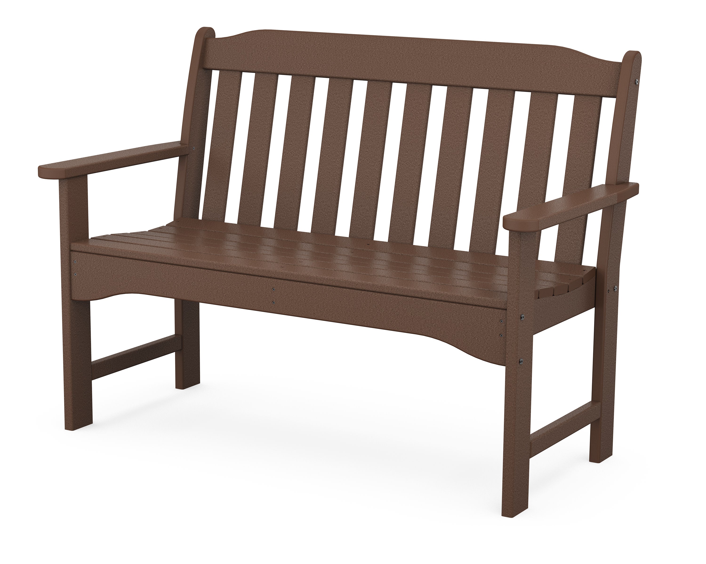 Cottage 48" Bench in Mahogany