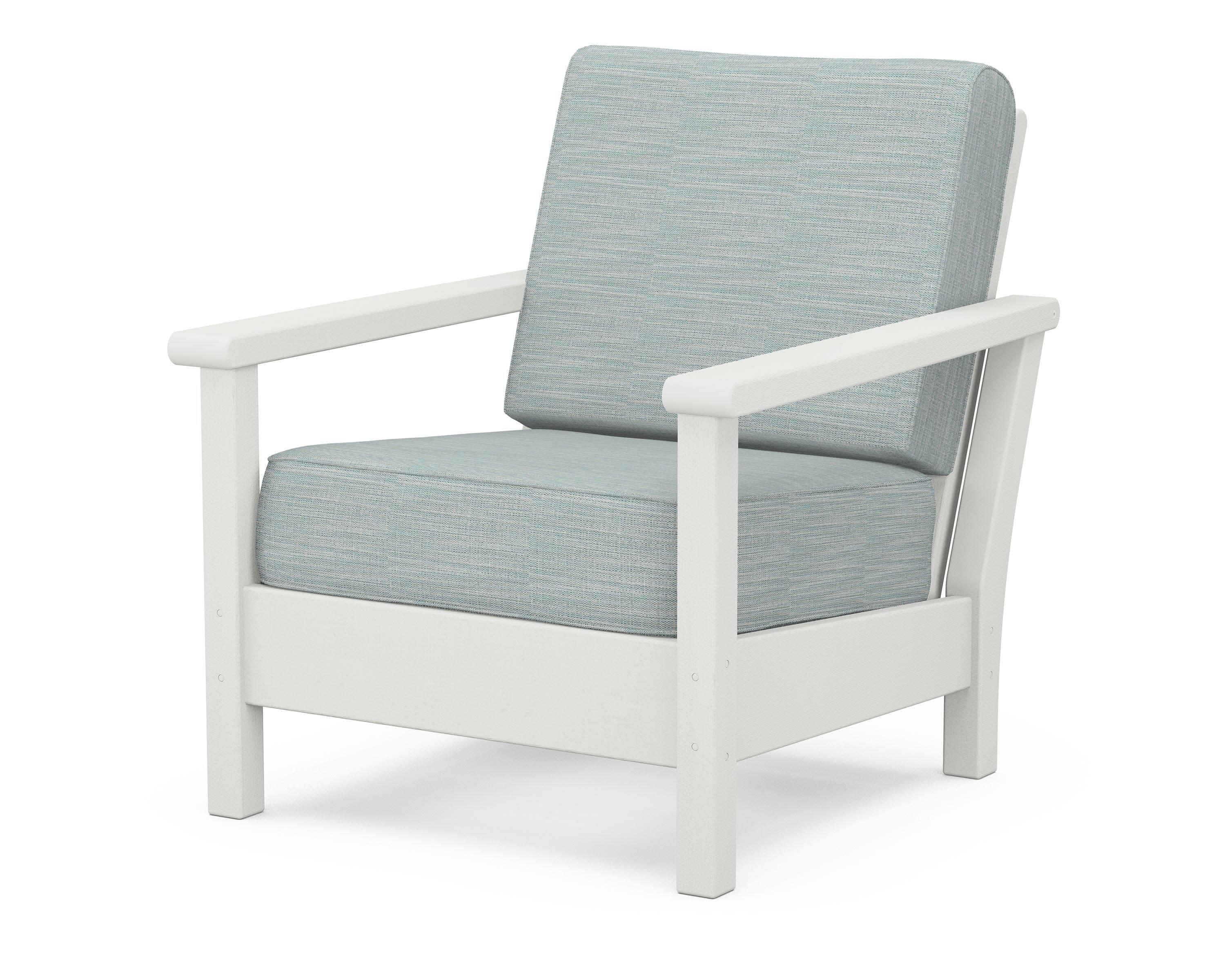 Harbour Deep Seating Chair in Vintage White / Soothe Mist