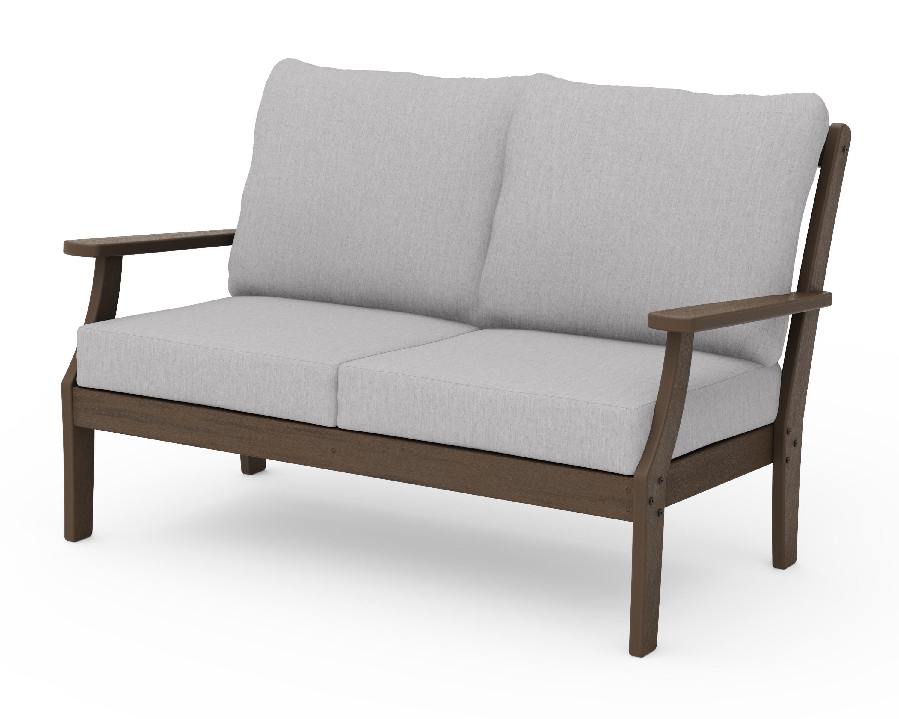 Braxton Deep Seating Loveseat in Kona / Granite