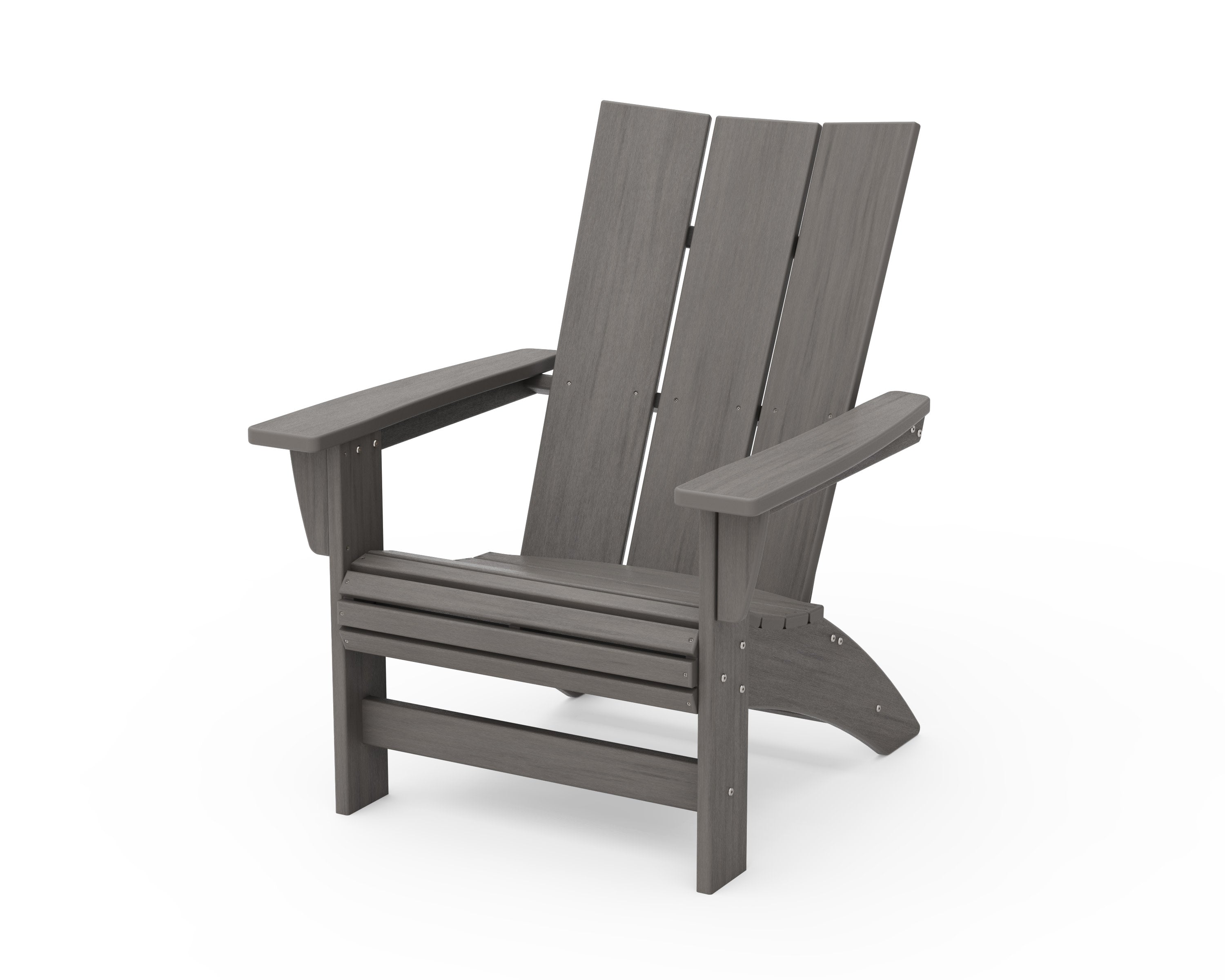 Modern Grand Adirondack Chair in Driftwood
