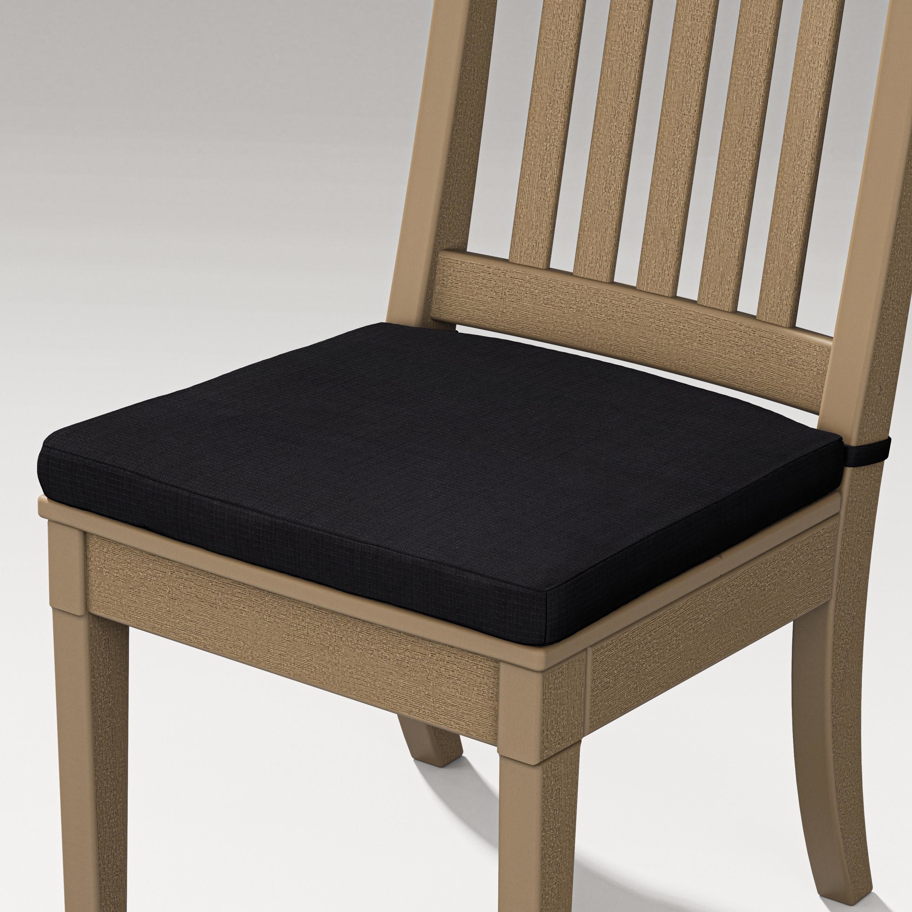 Estate Dining Chair Cushion in Midnight Linen