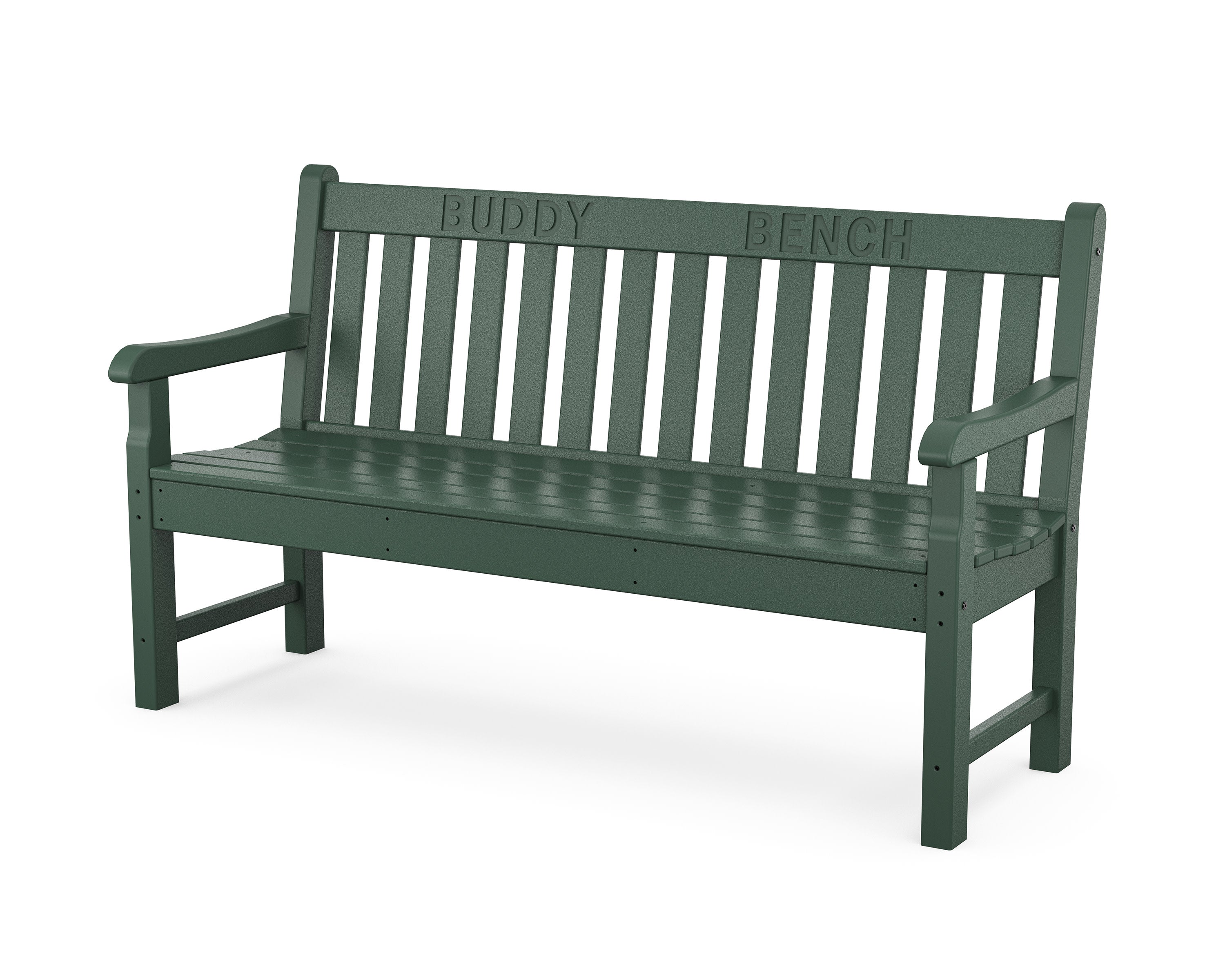 60" Buddy Bench in Green