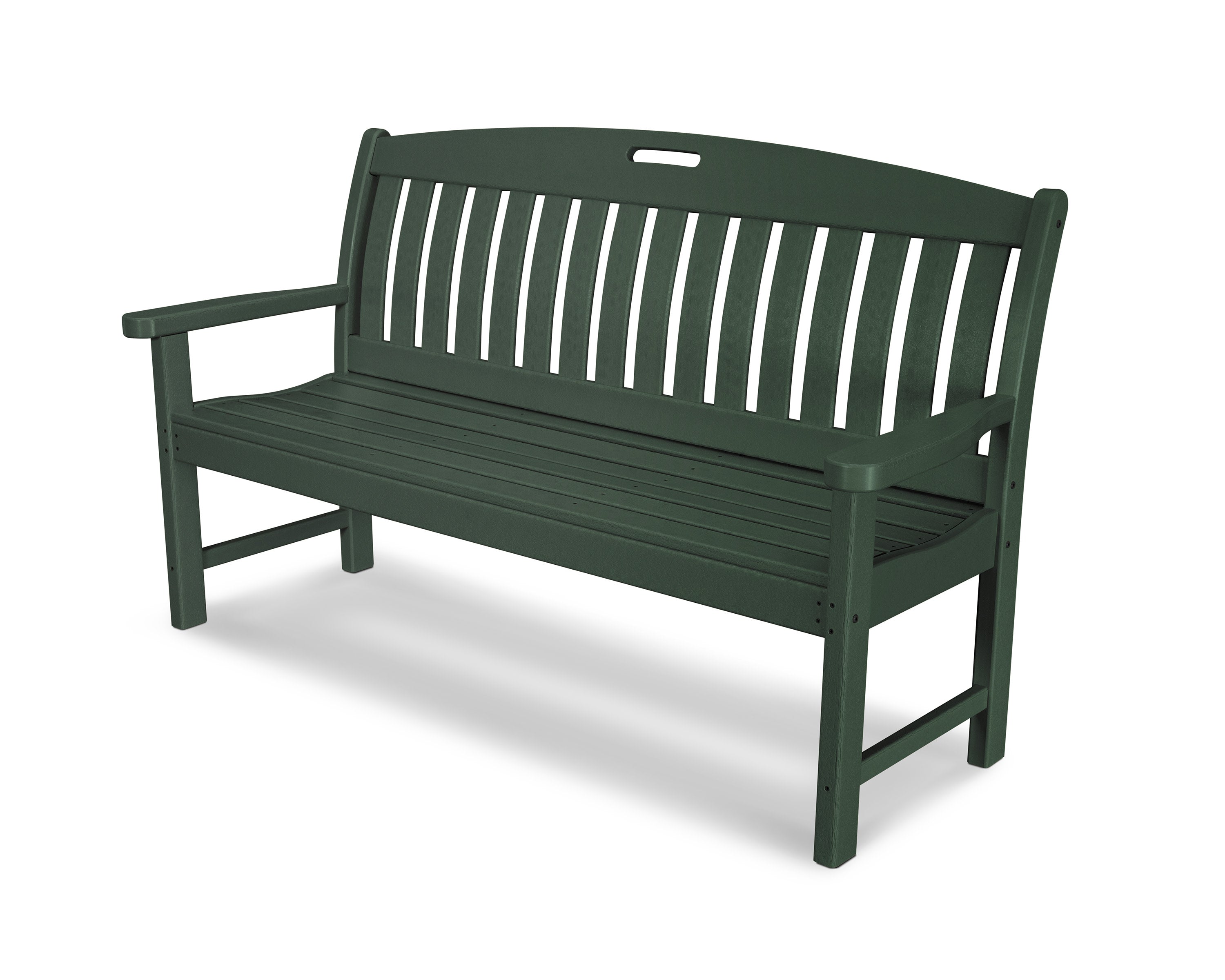 Nautical 60" Bench in Green